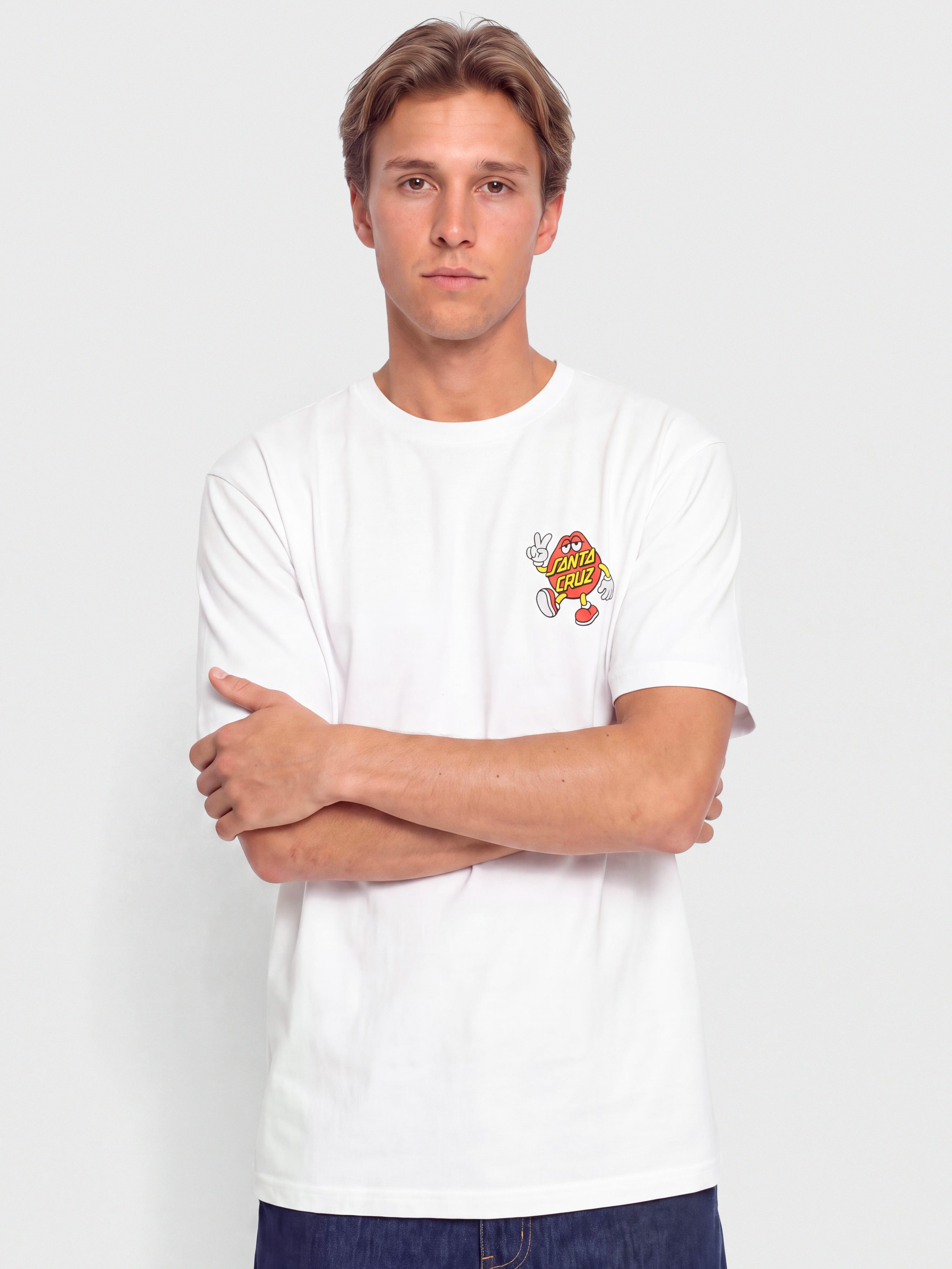 Santa Cruz Dot Dudes Póló (white)