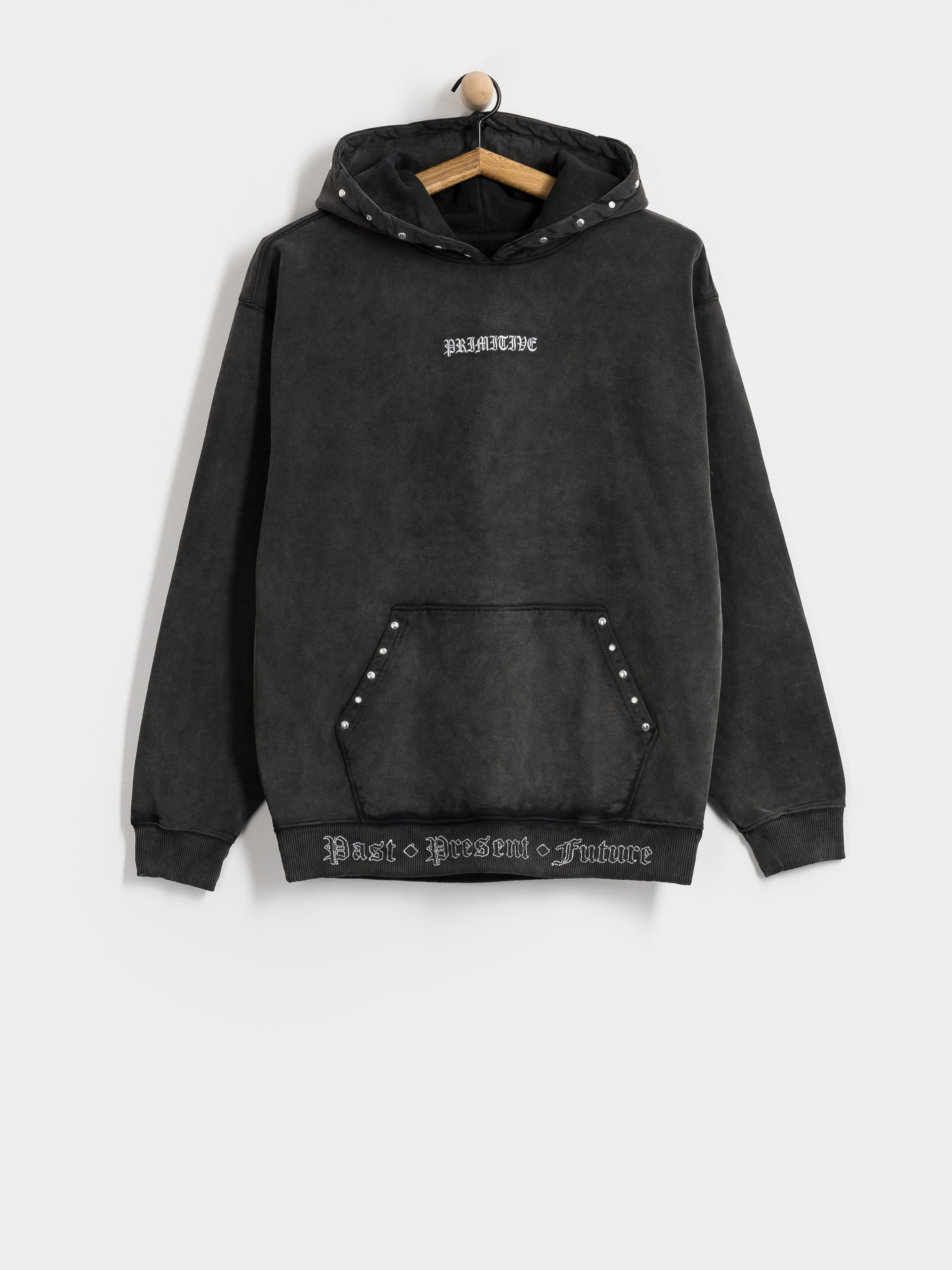 Kapucnis pulóver Primitive Treasure HD (black)