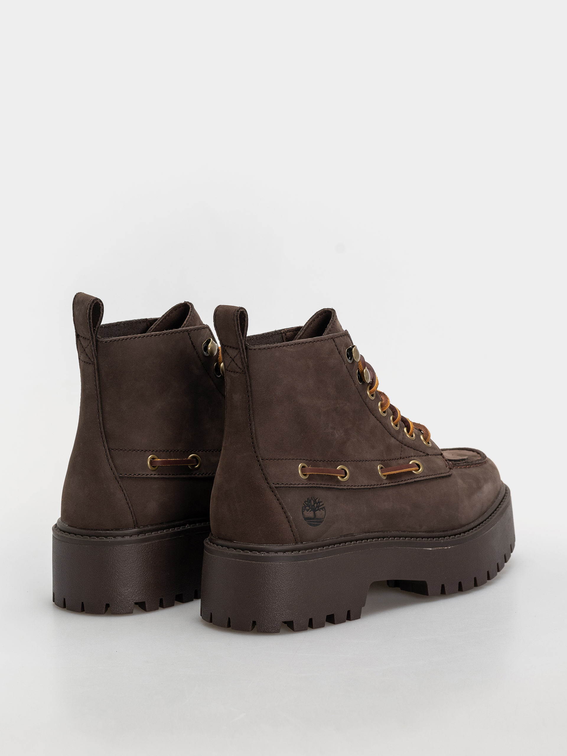 Téli cipők Timberland Stone Street Mid Wmn (dark brown nubuck)