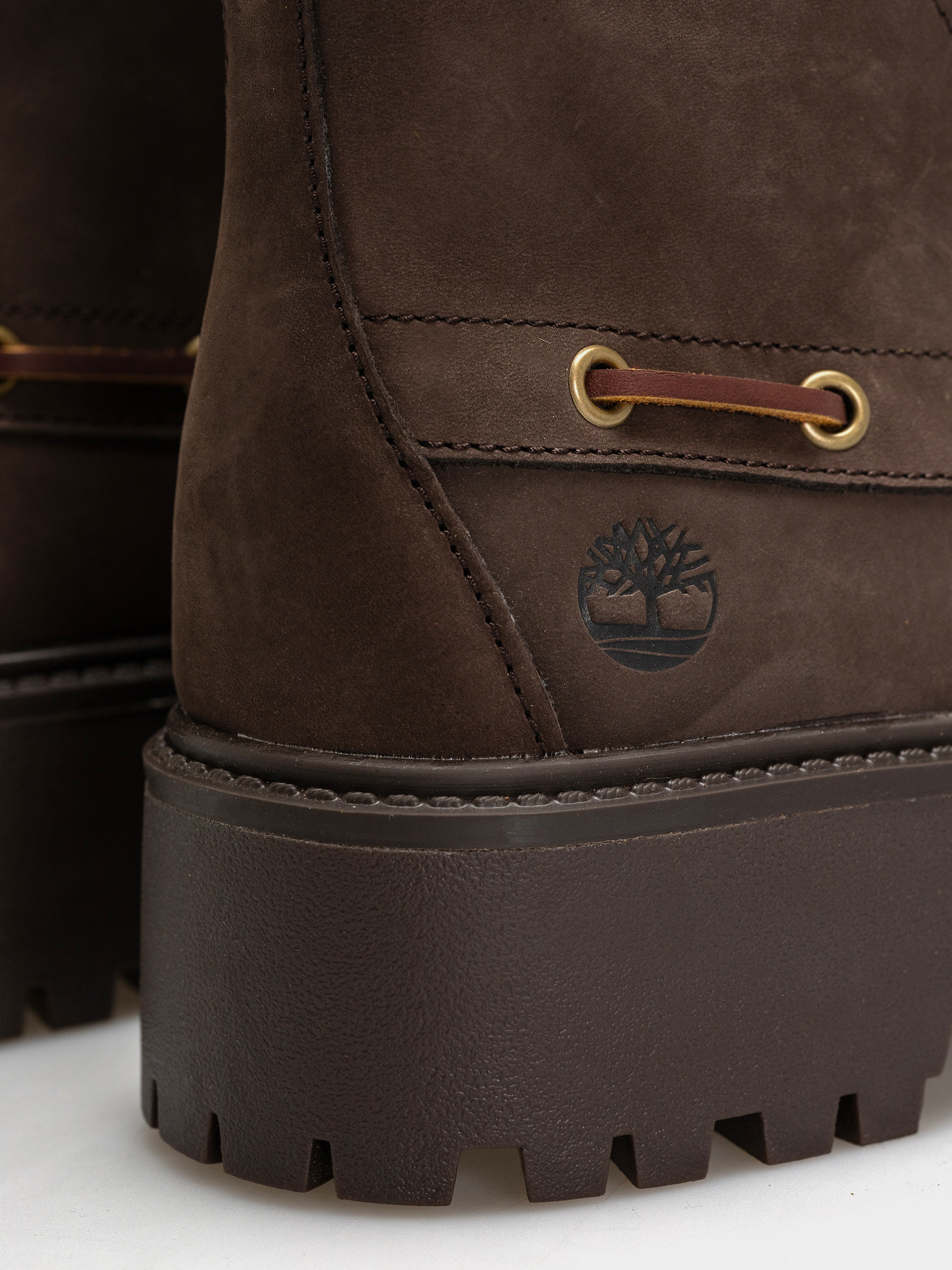 Téli cipők Timberland Stone Street Mid Wmn (dark brown nubuck)