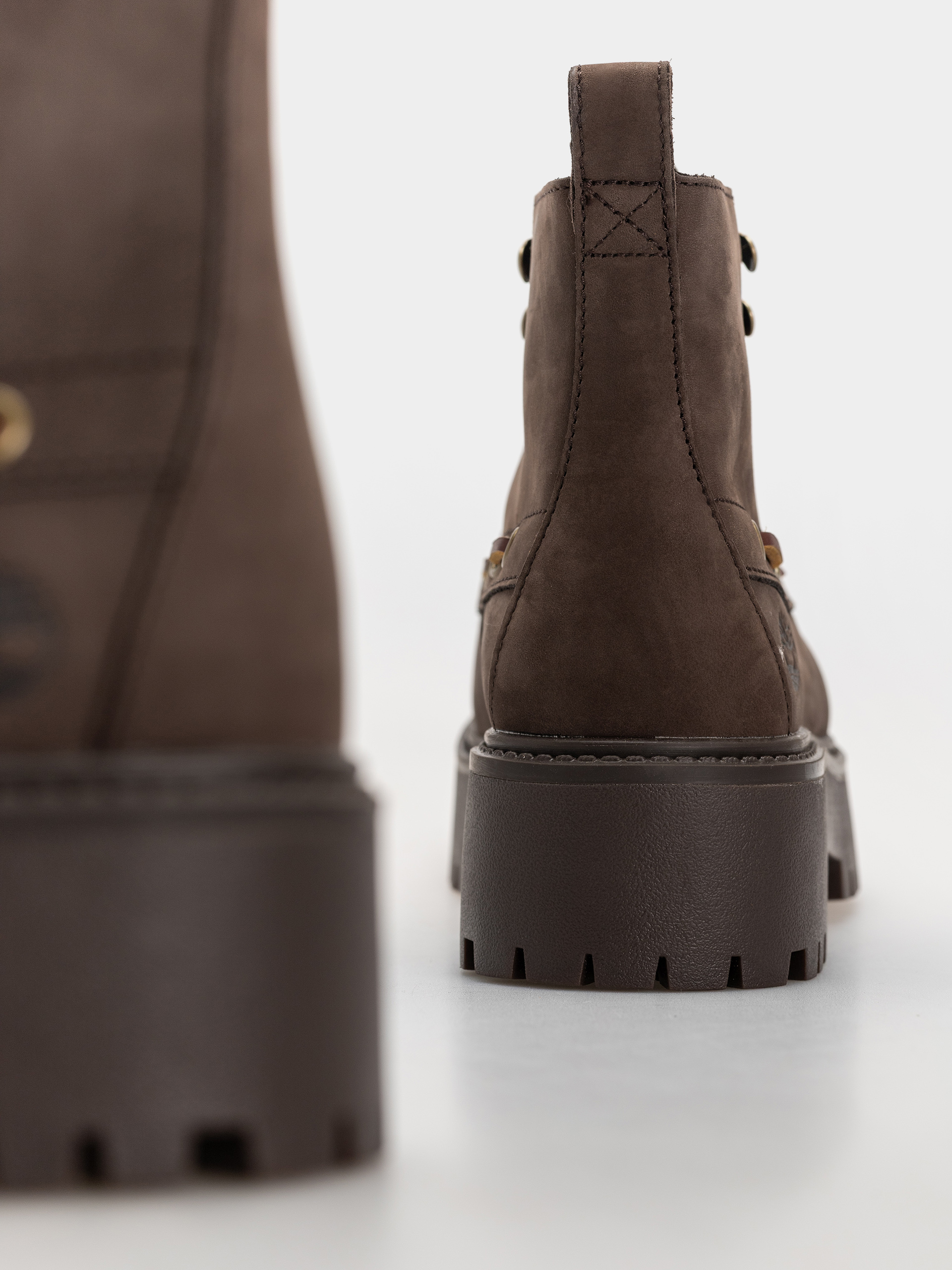 Téli cipők Timberland Stone Street Mid Wmn (dark brown nubuck)