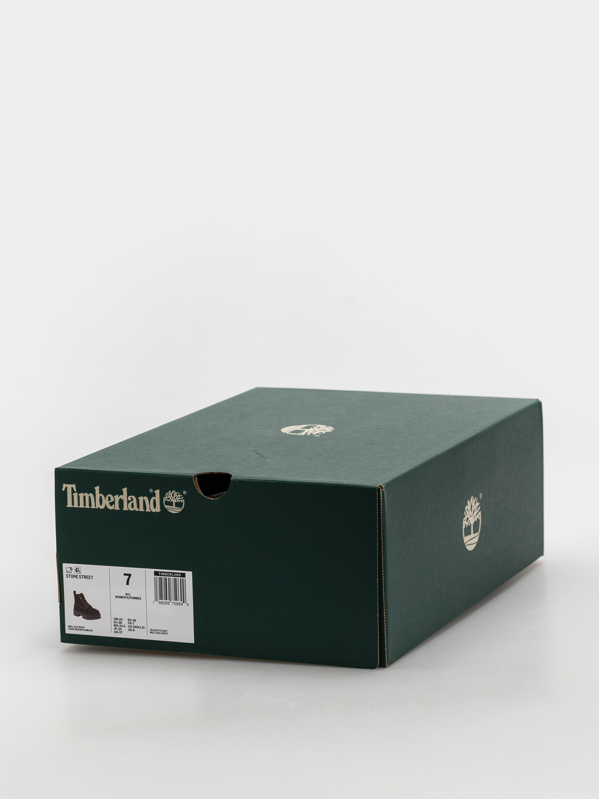 Téli cipők Timberland Stone Street Mid Wmn (dark brown nubuck)