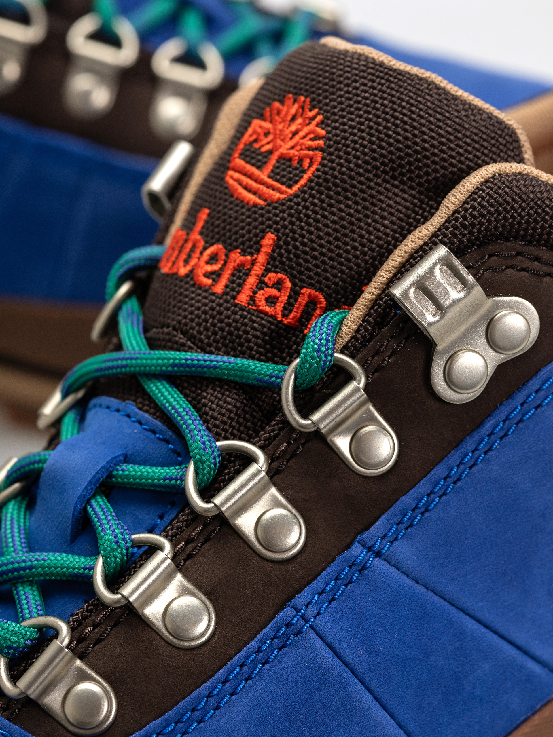 Téli cipők Timberland Euro Hiker Low Lace (bright blue nubuck)