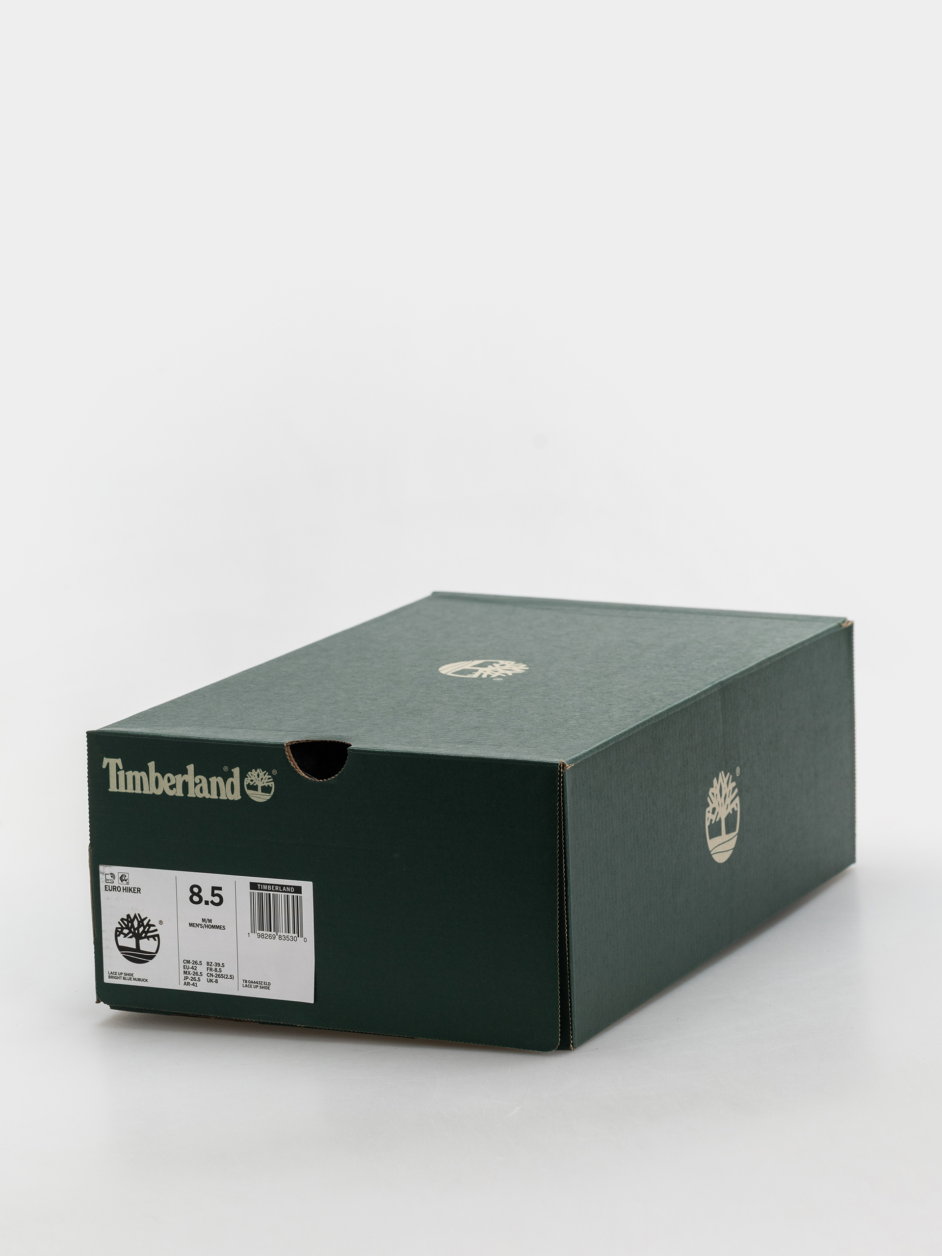 Téli cipők Timberland Euro Hiker Low Lace (bright blue nubuck)