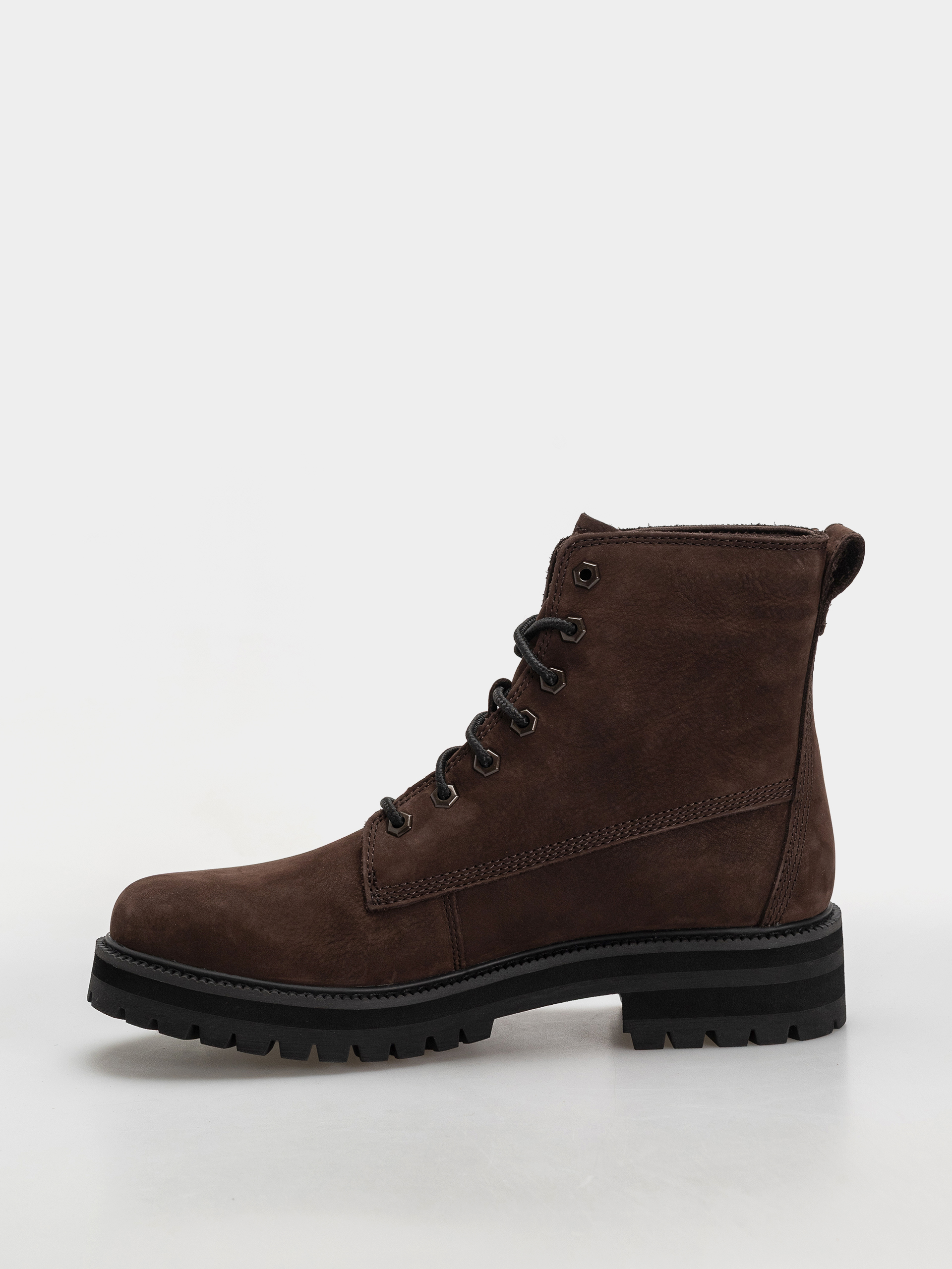 Téli cipők Timberland Britton Drive Mid Lace (dark brown nubuck)