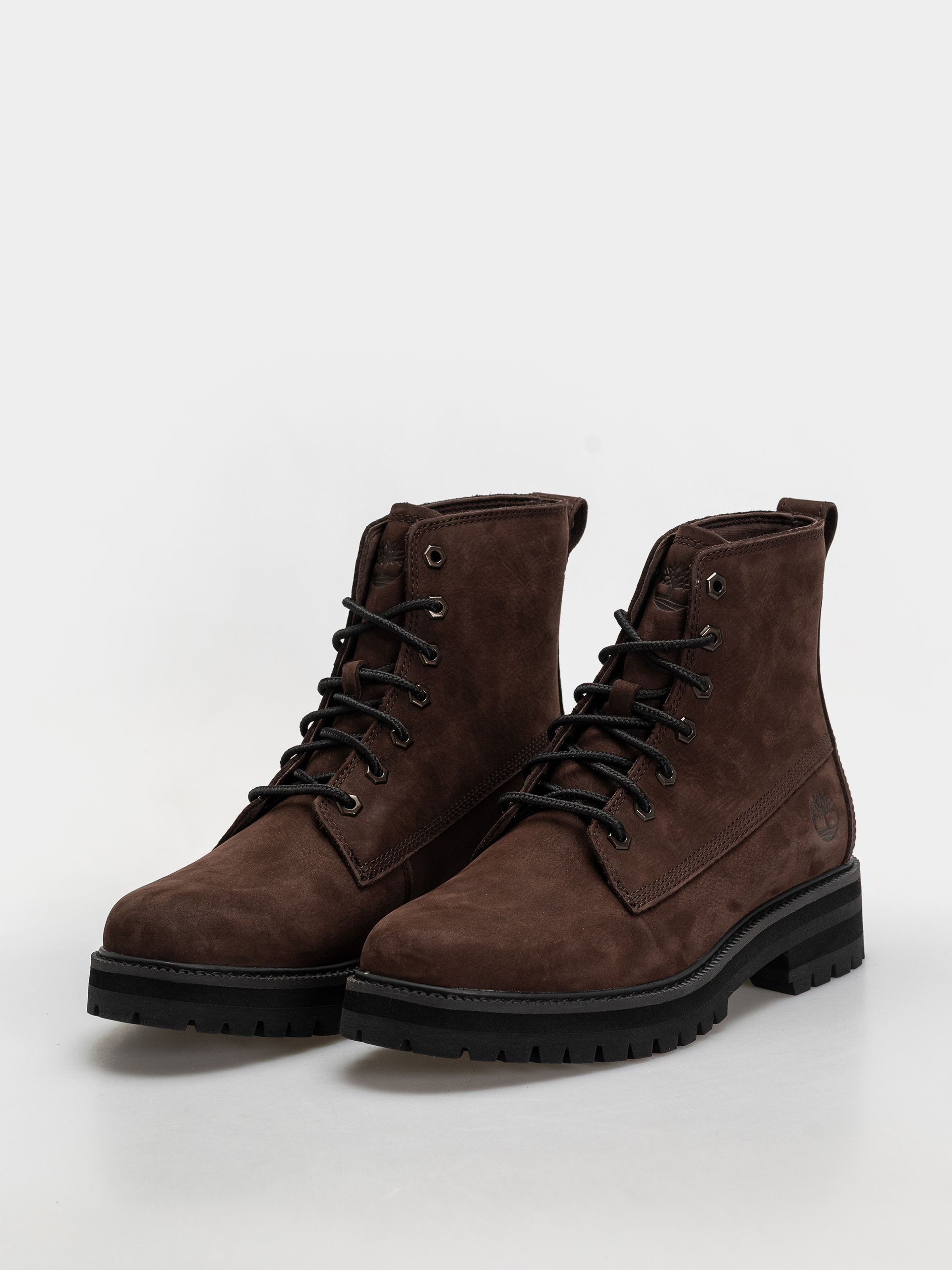 Téli cipők Timberland Britton Drive Mid Lace (dark brown nubuck)