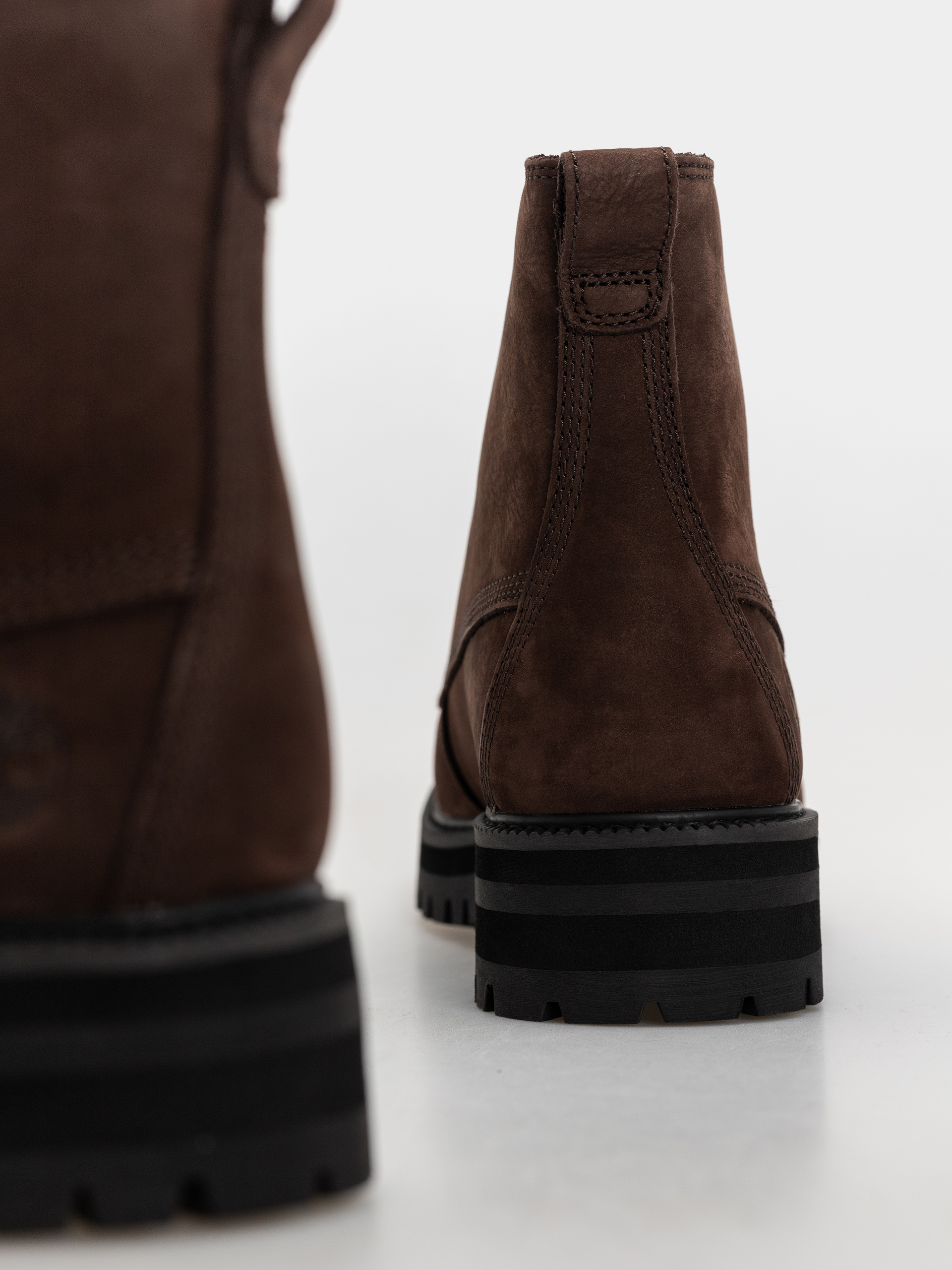 Téli cipők Timberland Britton Drive Mid Lace (dark brown nubuck)