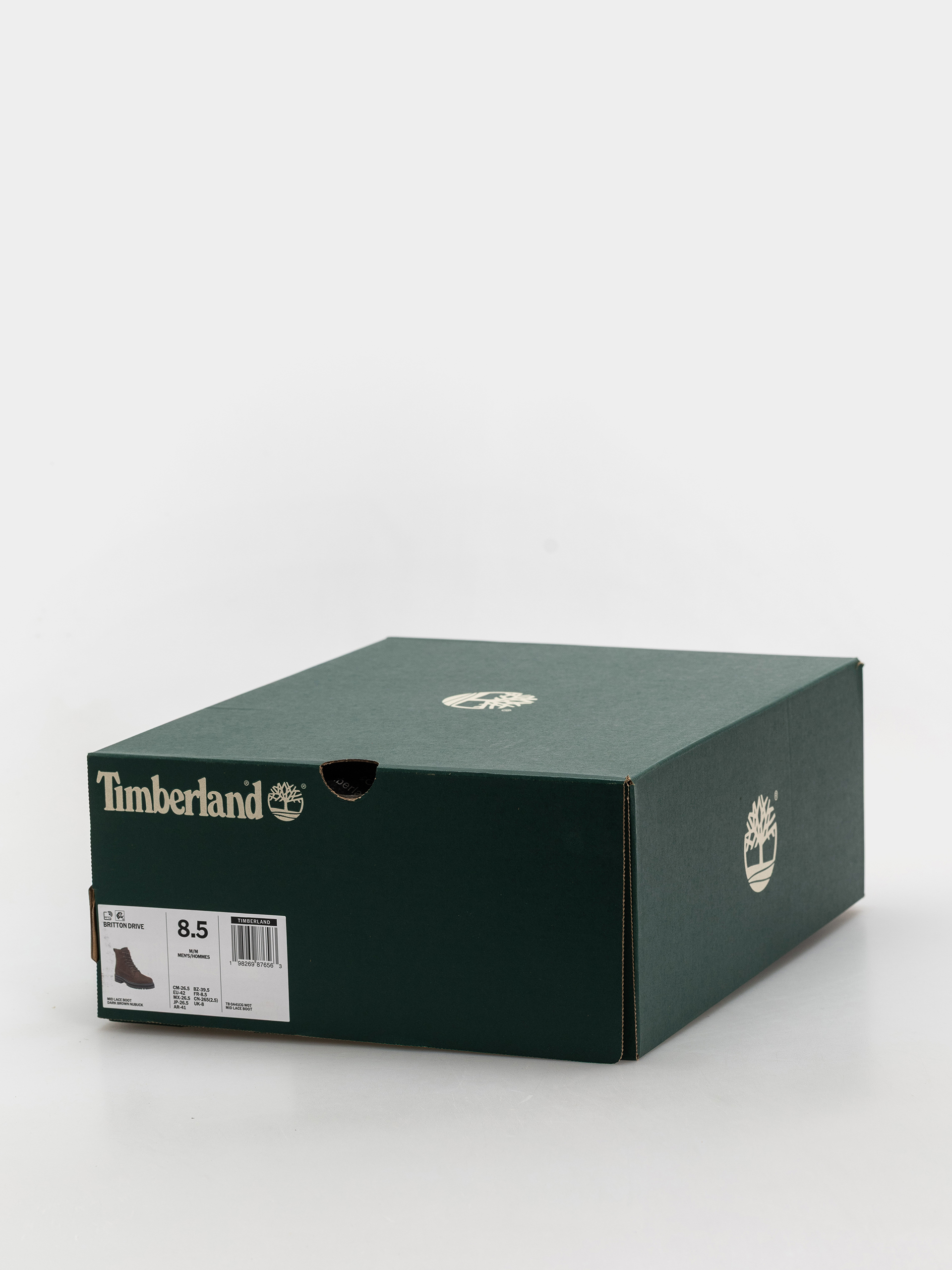 Téli cipők Timberland Britton Drive Mid Lace (dark brown nubuck)