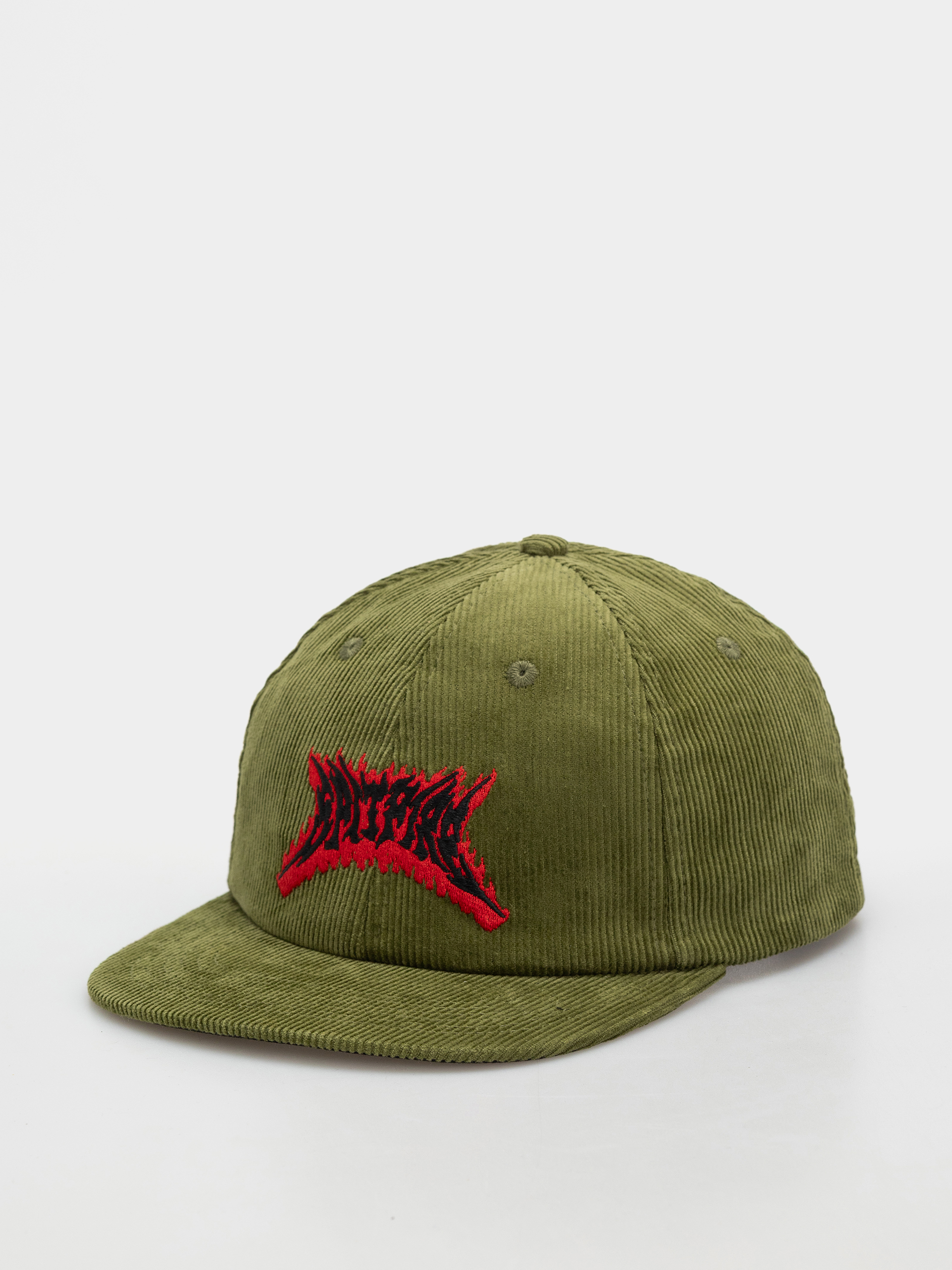 Baseball sapka Spitfire Flame Out (olive/red/black)
