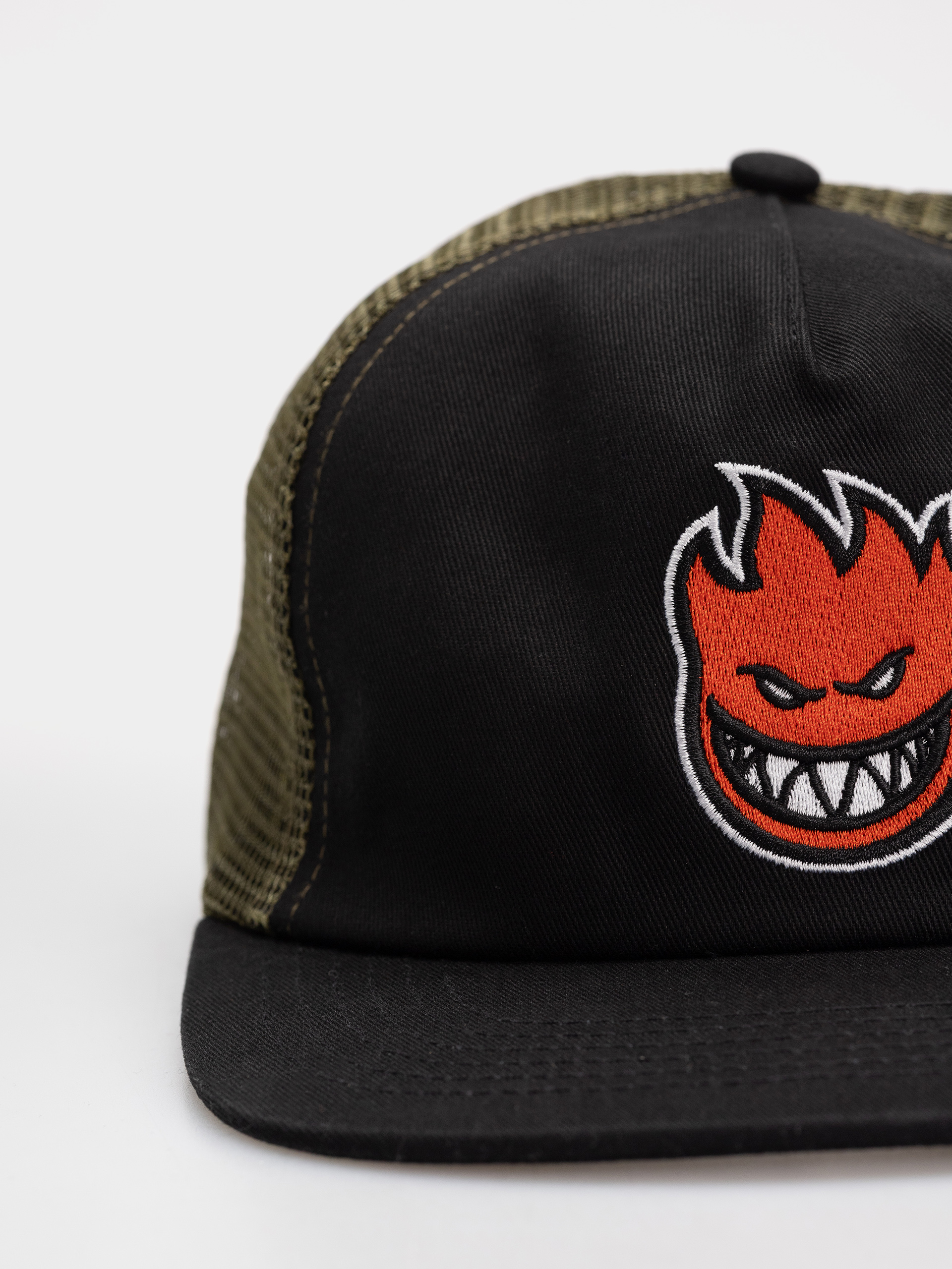 Baseball sapka Spitfire Bighead Fill (black/olive)