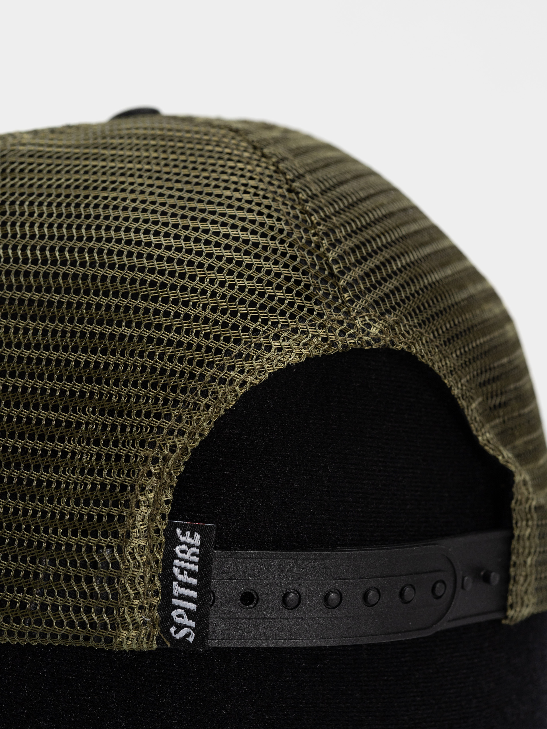 Baseball sapka Spitfire Bighead Fill (black/olive)
