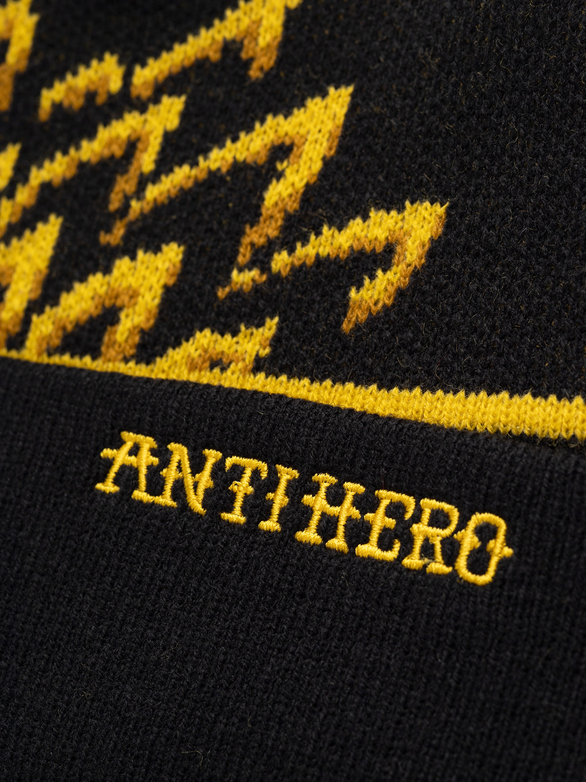 Sapka Antihero Eagle Pom (black/yellow)