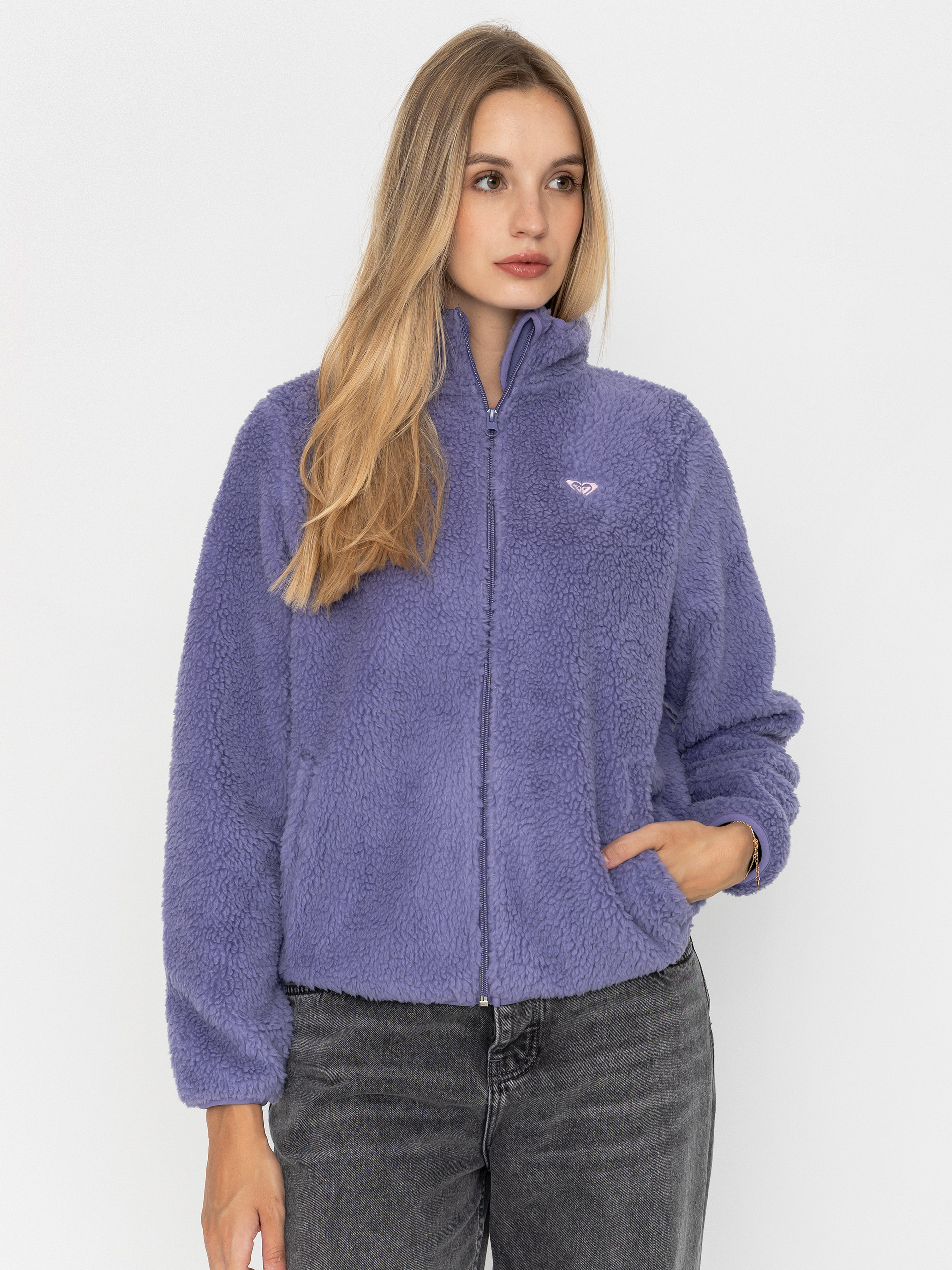Roxy Waves Of Warmth Zippered Polár pulóver Wmn