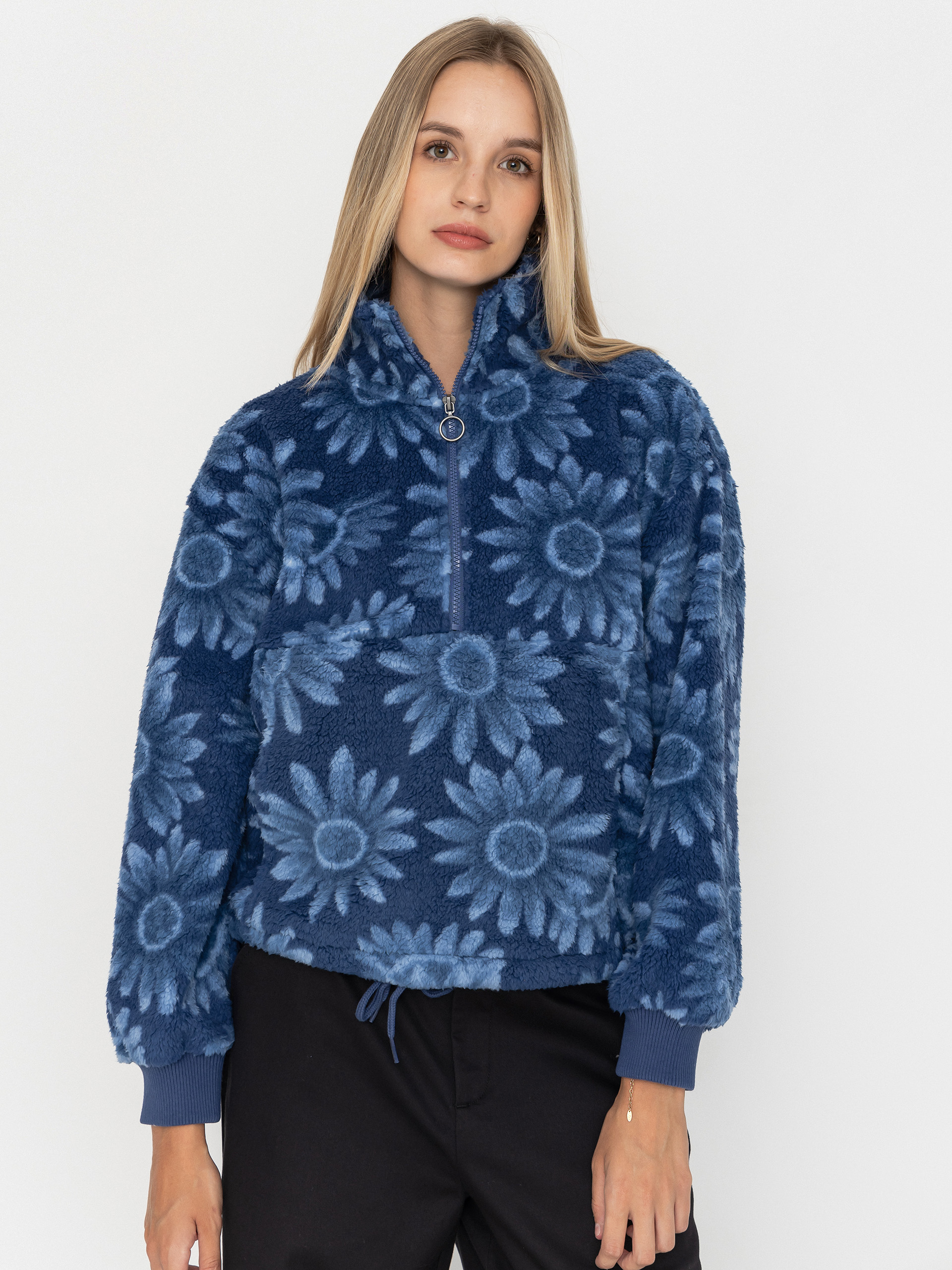 Billabong Time Off Wmn Polár pulóver (true navy)