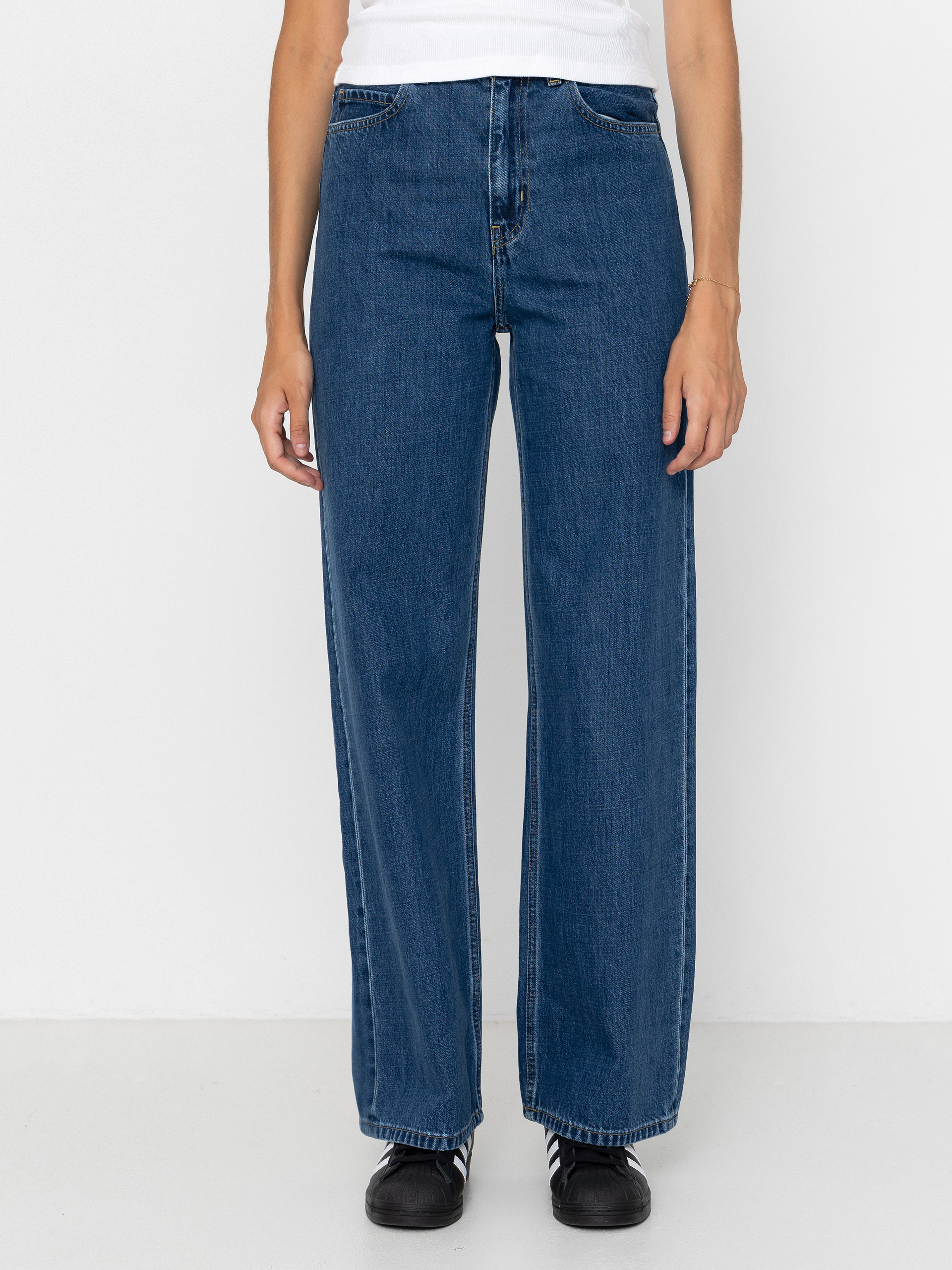 Carhartt WIP Jane Wmn Kisnadrág (blue/heavy stone wash)