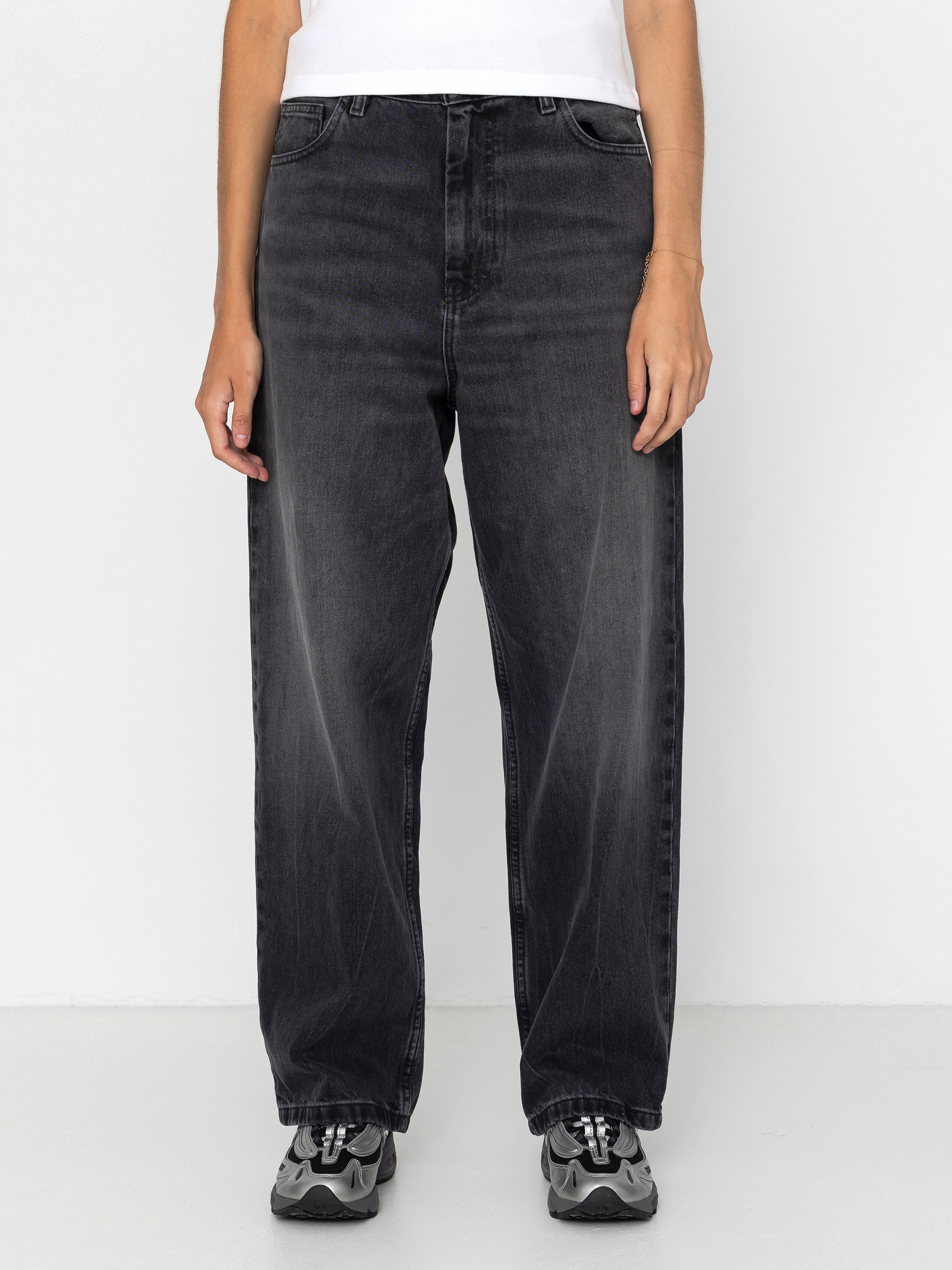Carhartt WIP Brandon Wmn Kisnadru00e1g (black/marble used wash)