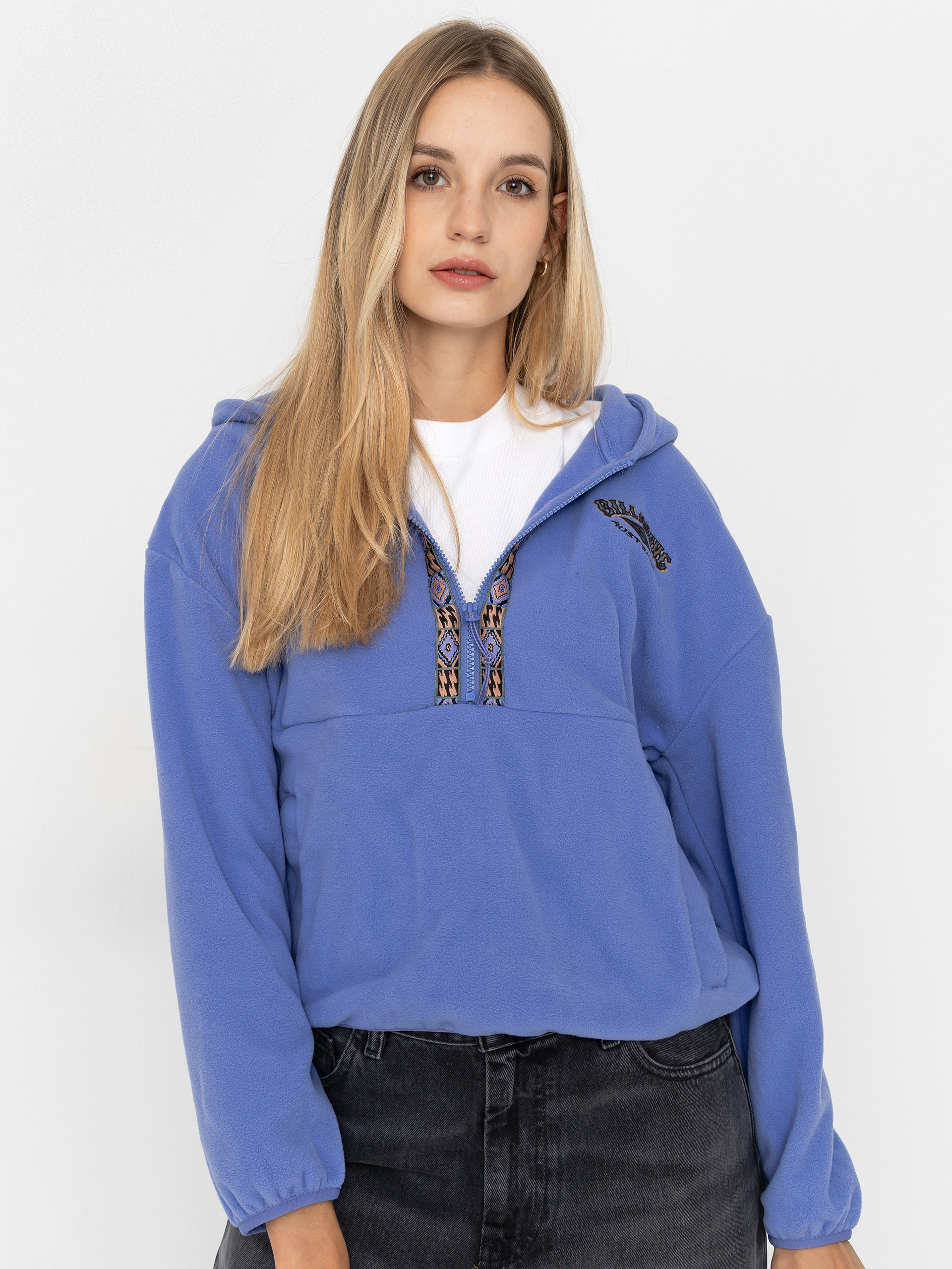 Billabong Winter Camp HD Wmn Kapucnis pulu00f3ver (iris)