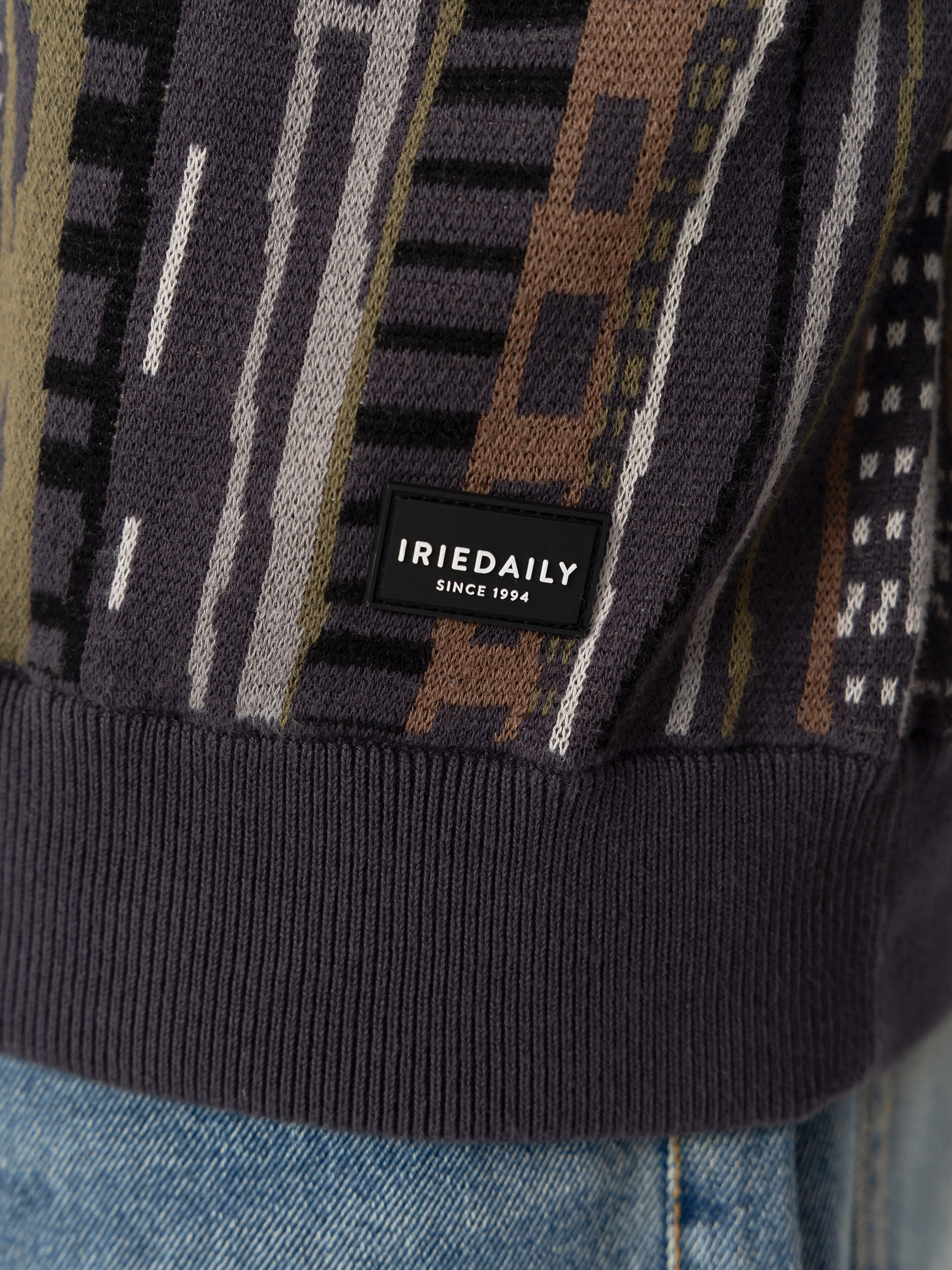 Pulóver Iriedaily Theodore Knit (coal)
