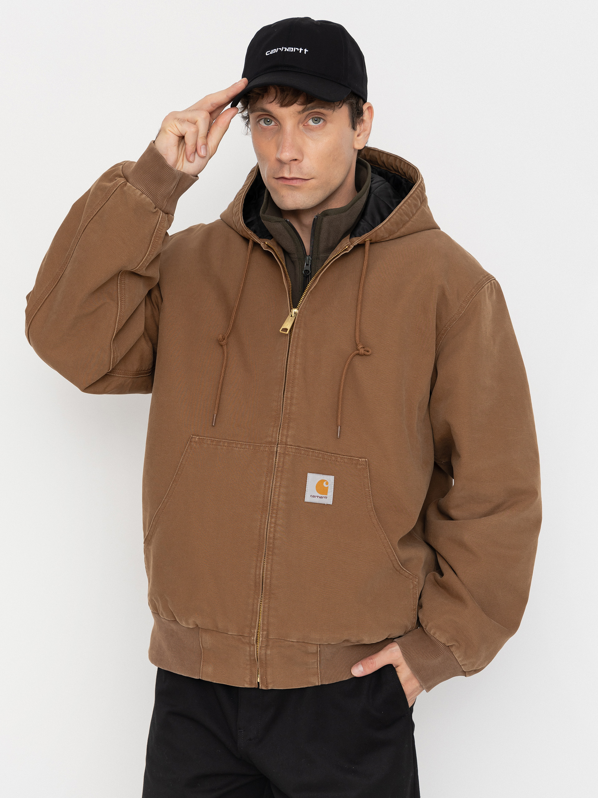 Dzseki Carhartt WIP OG Active (wip h brown/stone canvas)