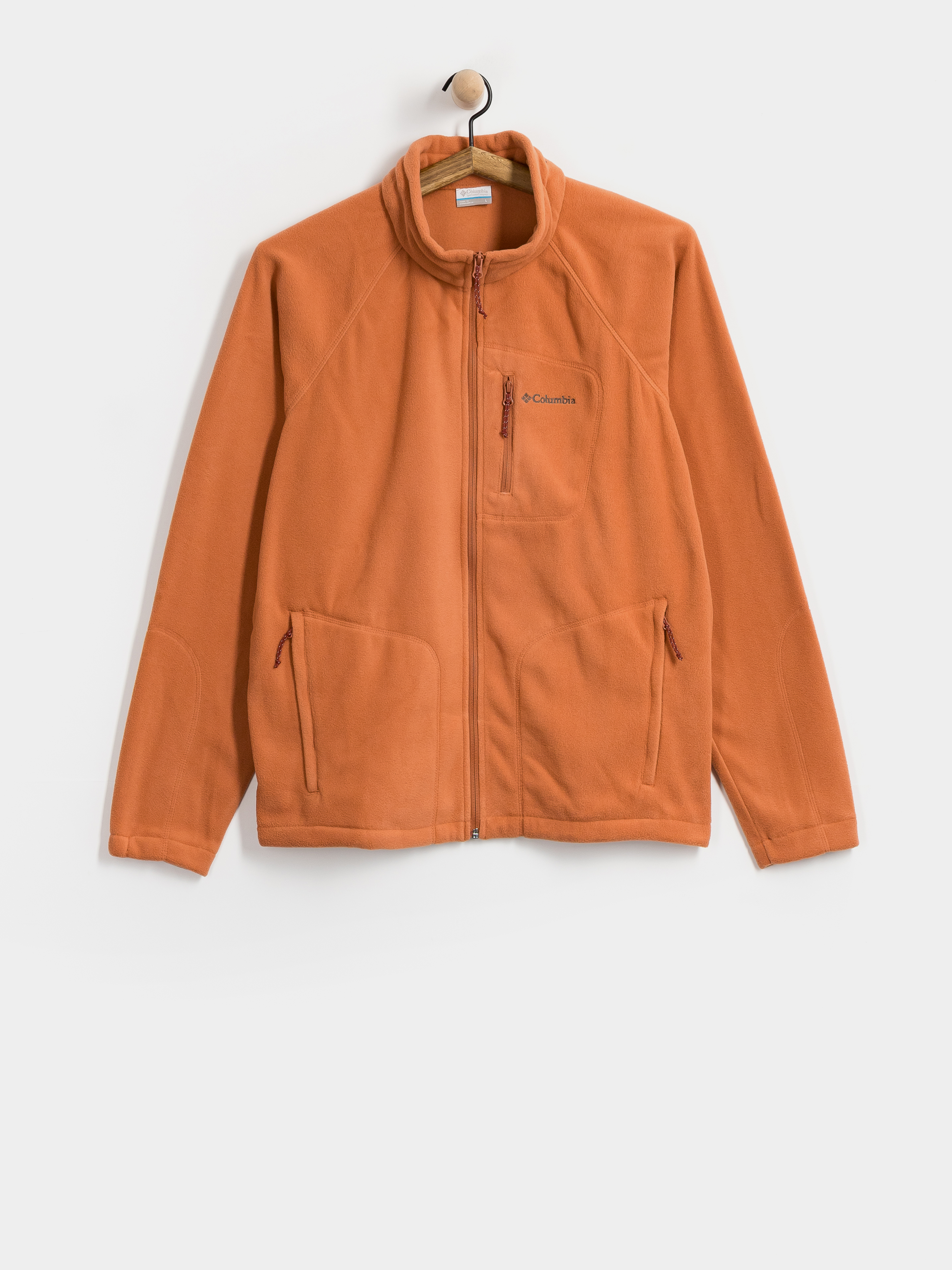 Férfi Columbia Fast Trek II Full Zip Polár pulóver (teak brown)