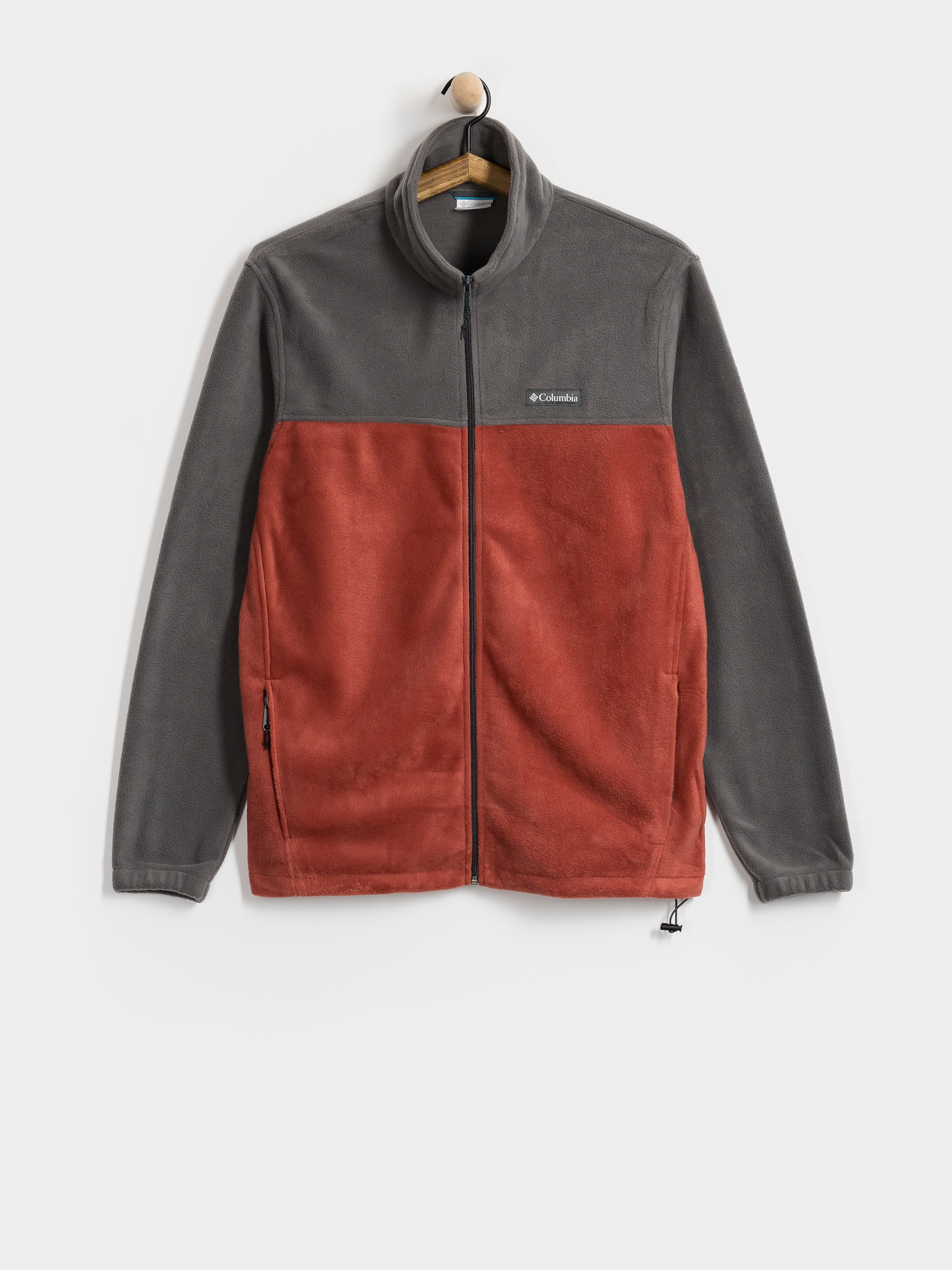 Férfi Columbia Steens Mountain Full Zip 2.0 Polár pulóver (shark/red oxid)