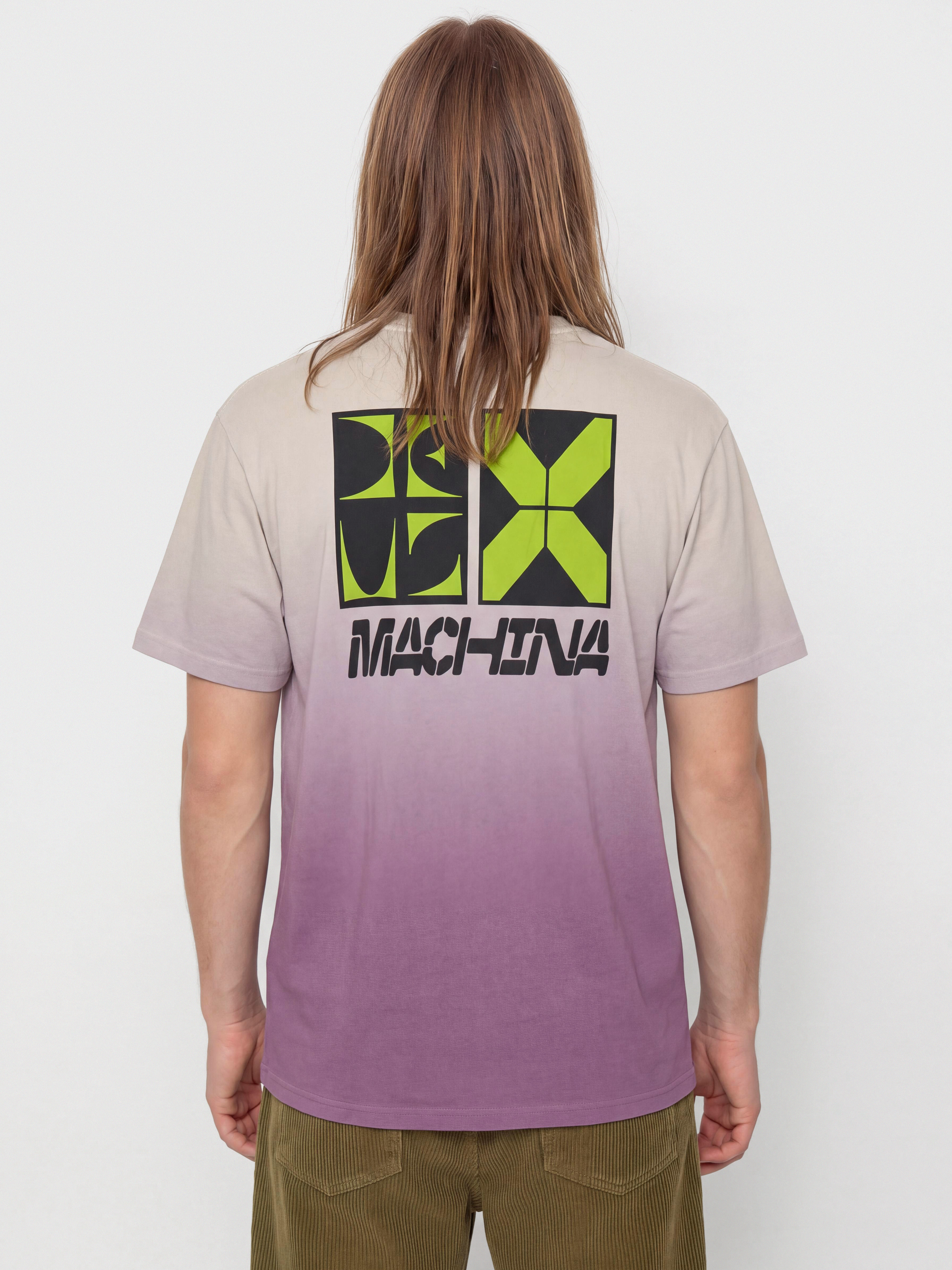 Deus Ex Machina Refractor Póló (grape gradient)