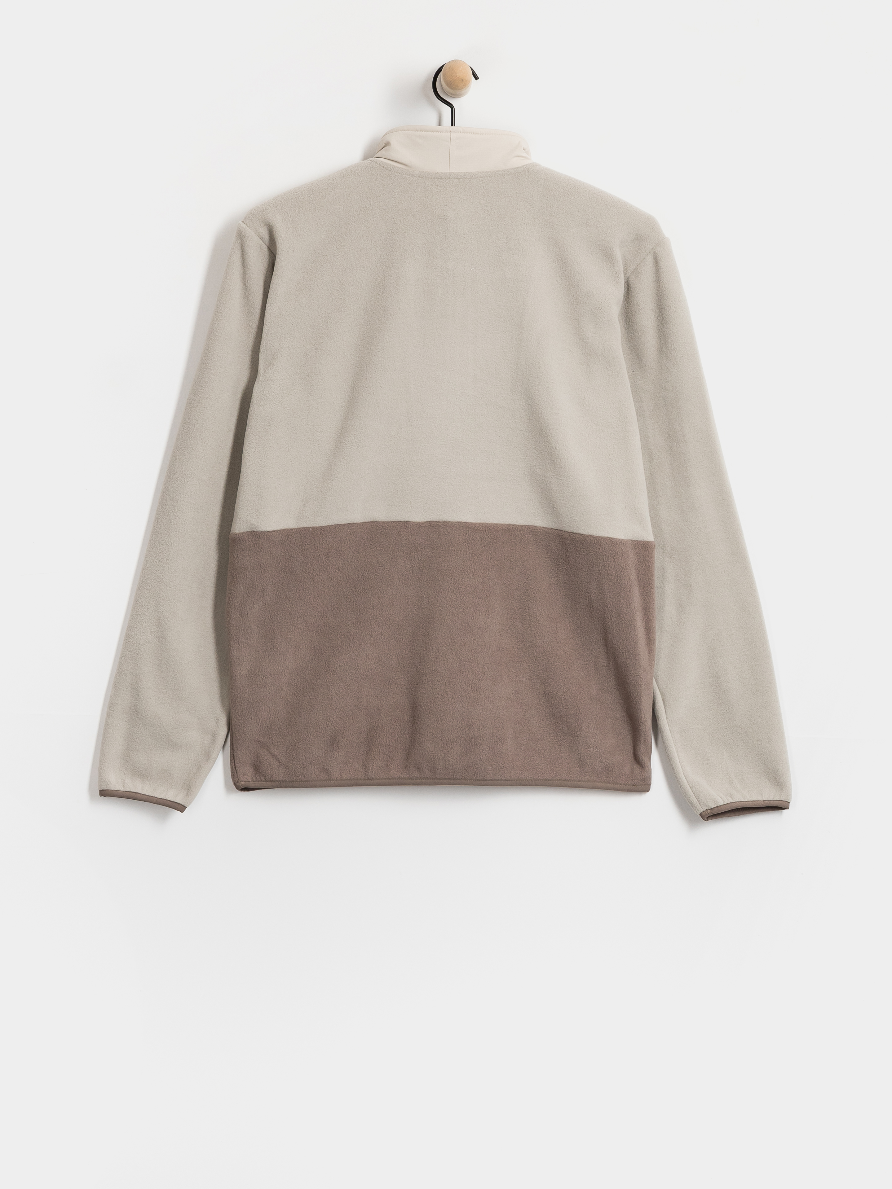 Férfi Polár pulóver Columbia Sequoia Grove II Half Zip (flint grey/iron)