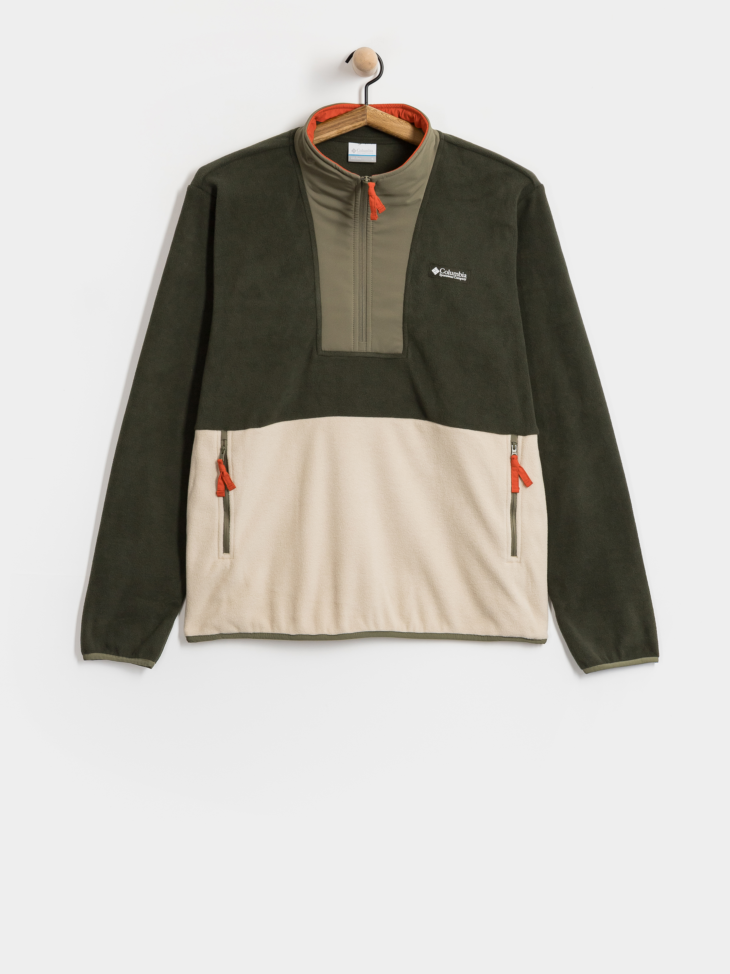 Polár pulóver Columbia Sequoia Grove II Half Zip