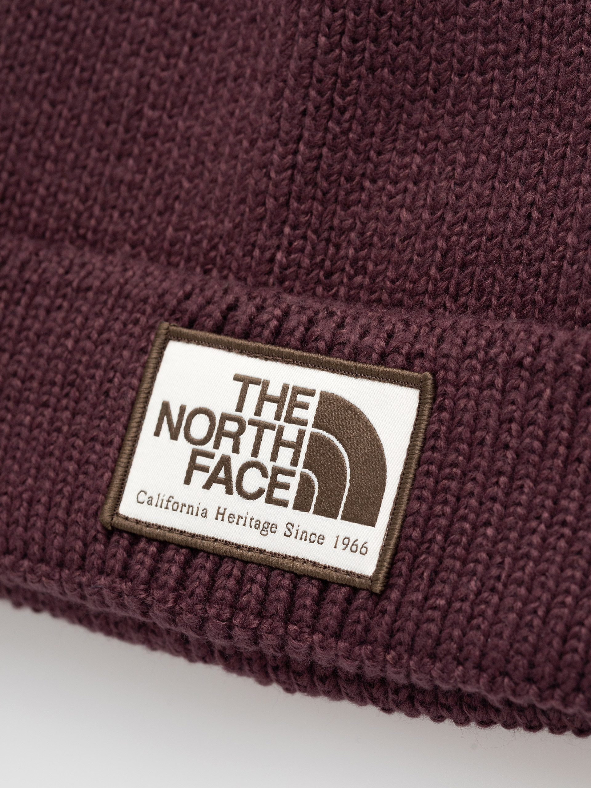 The North Face Tnf Logo Box Cuffed Sapka (deep burgundy/heritage)