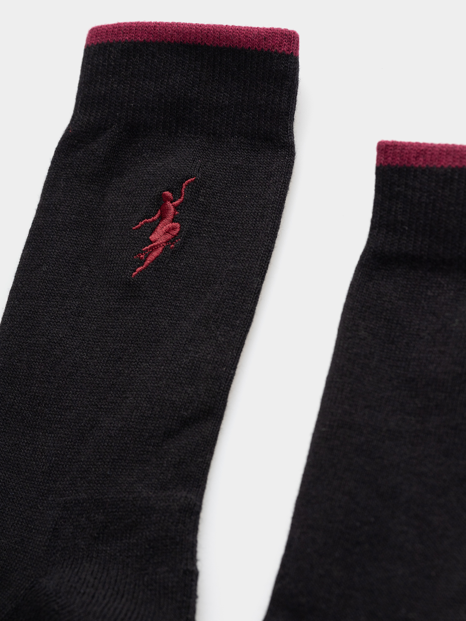 Polar Skate No Complies Forever Zokni (black/redcurrant)
