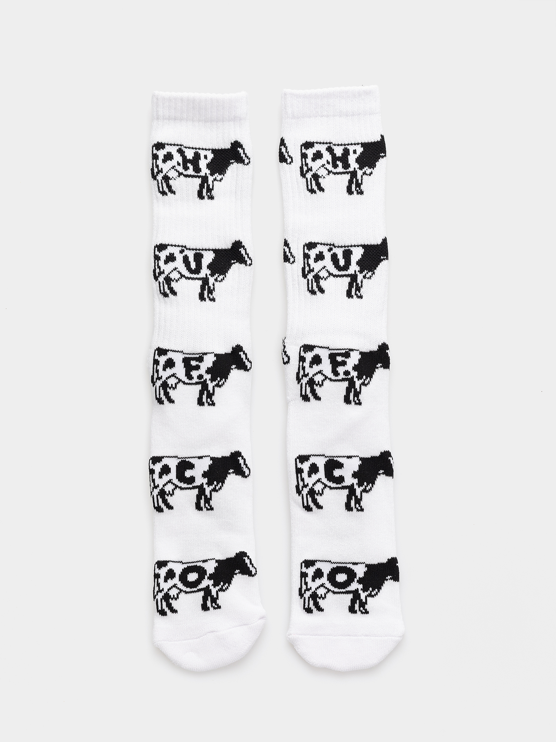 HUF Moo Crew Zokni (white)