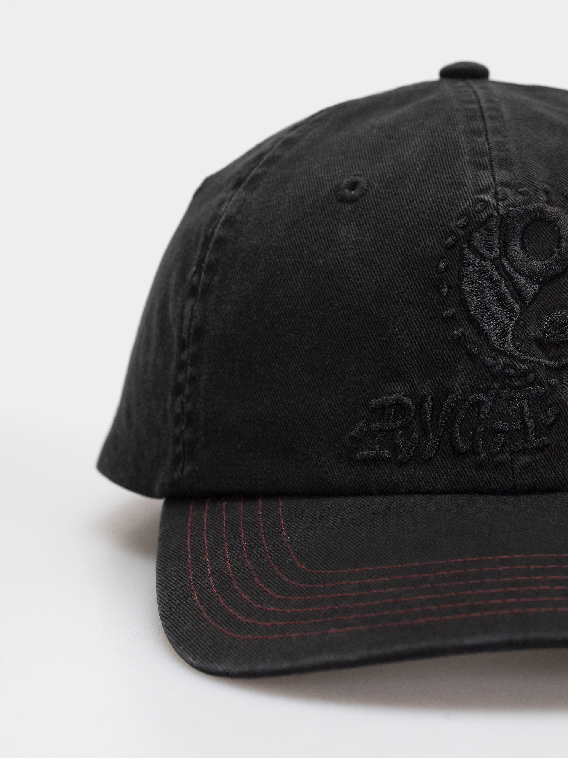 RVCA Dallas Ying Yang Cap Baseball sapka (pirate black)