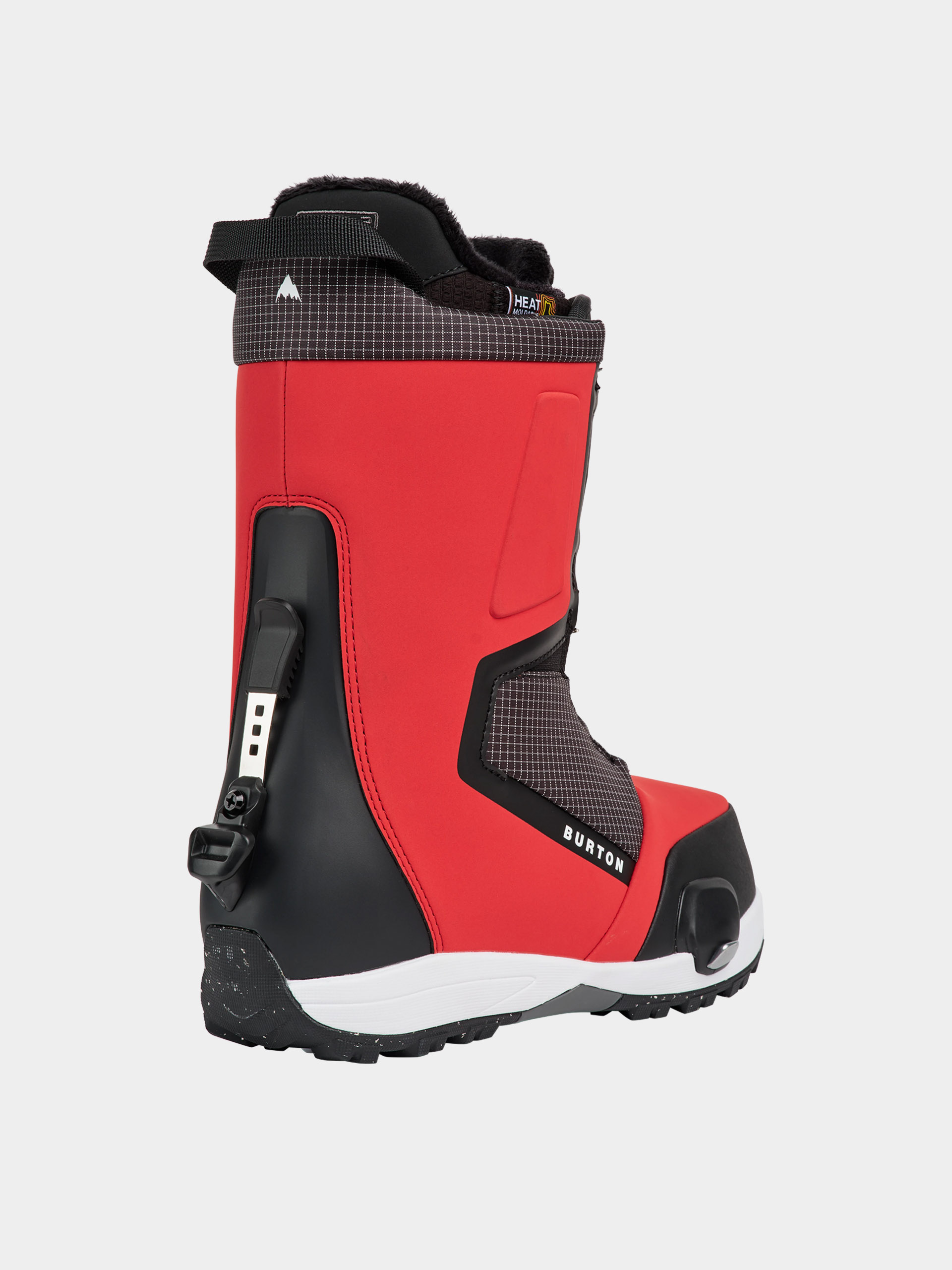Férfi Snowboard cipők Burton Highshot Step On (geranium red grid/black)