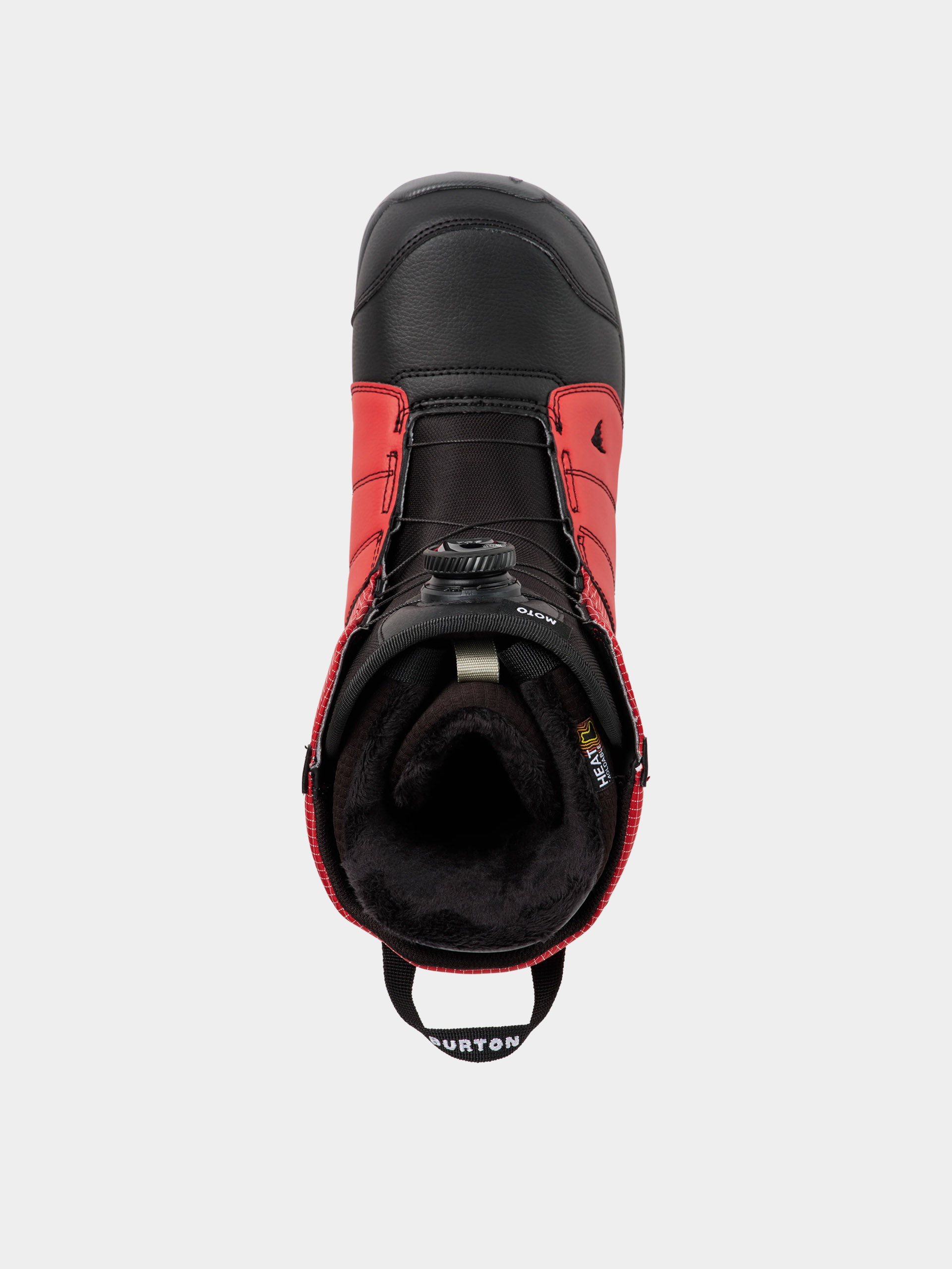Férfi Snowboard cipők Burton Moto Boa (geranium red/black)