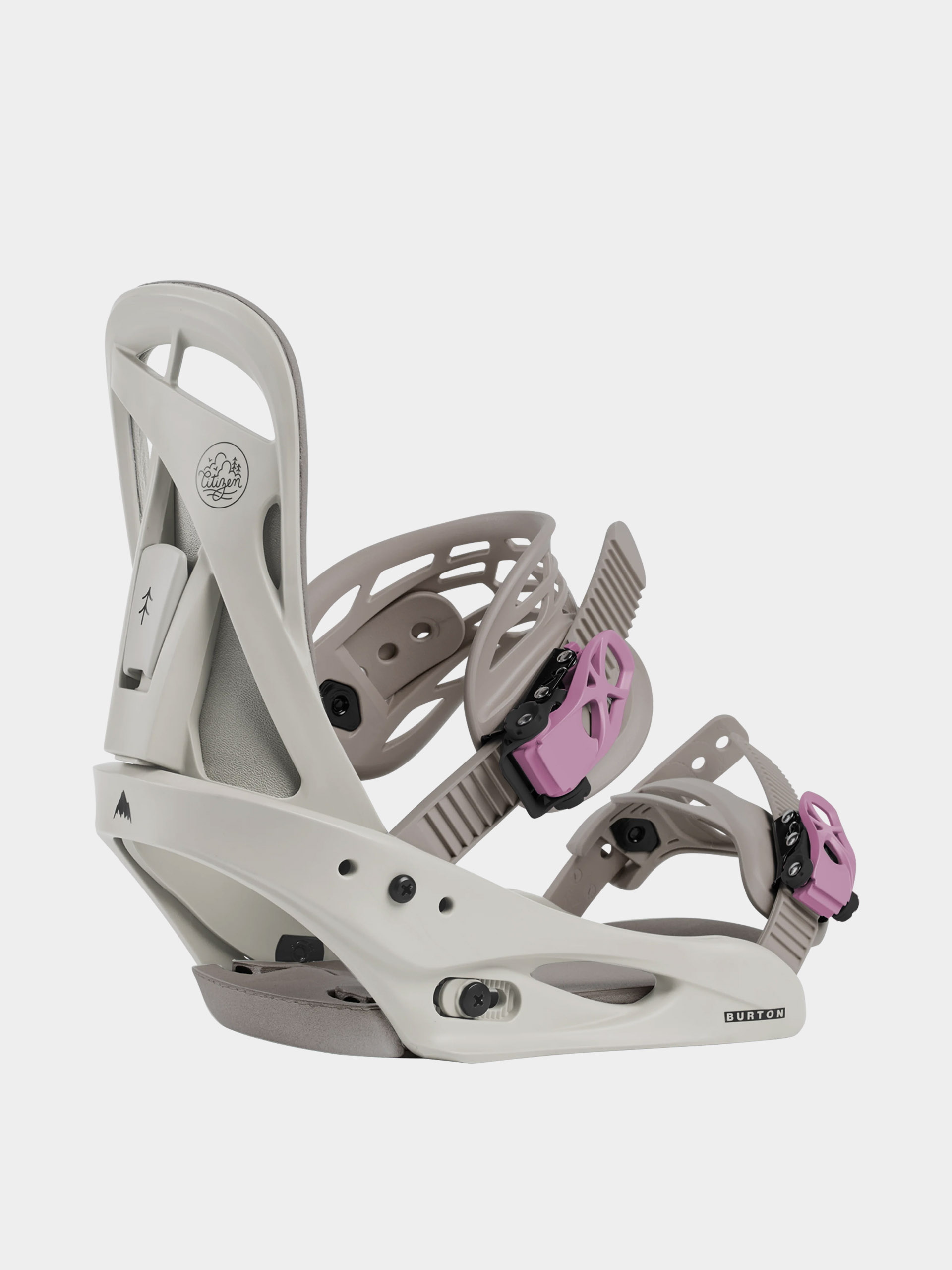 Női Snowboard kötés Burton Citizen Re:Flex (chinchilla gray)
