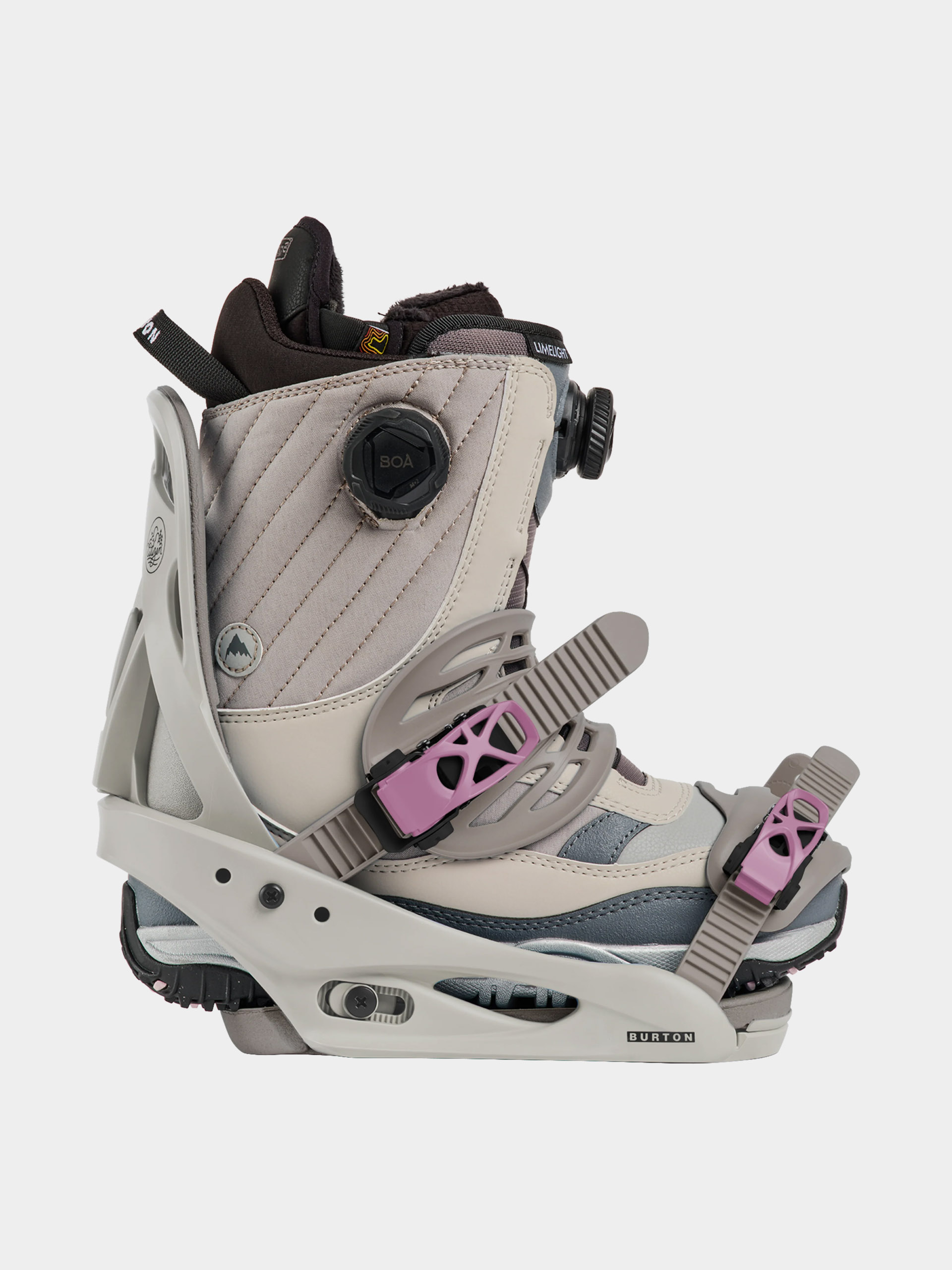 Női Snowboard kötés Burton Citizen Re:Flex (chinchilla gray)