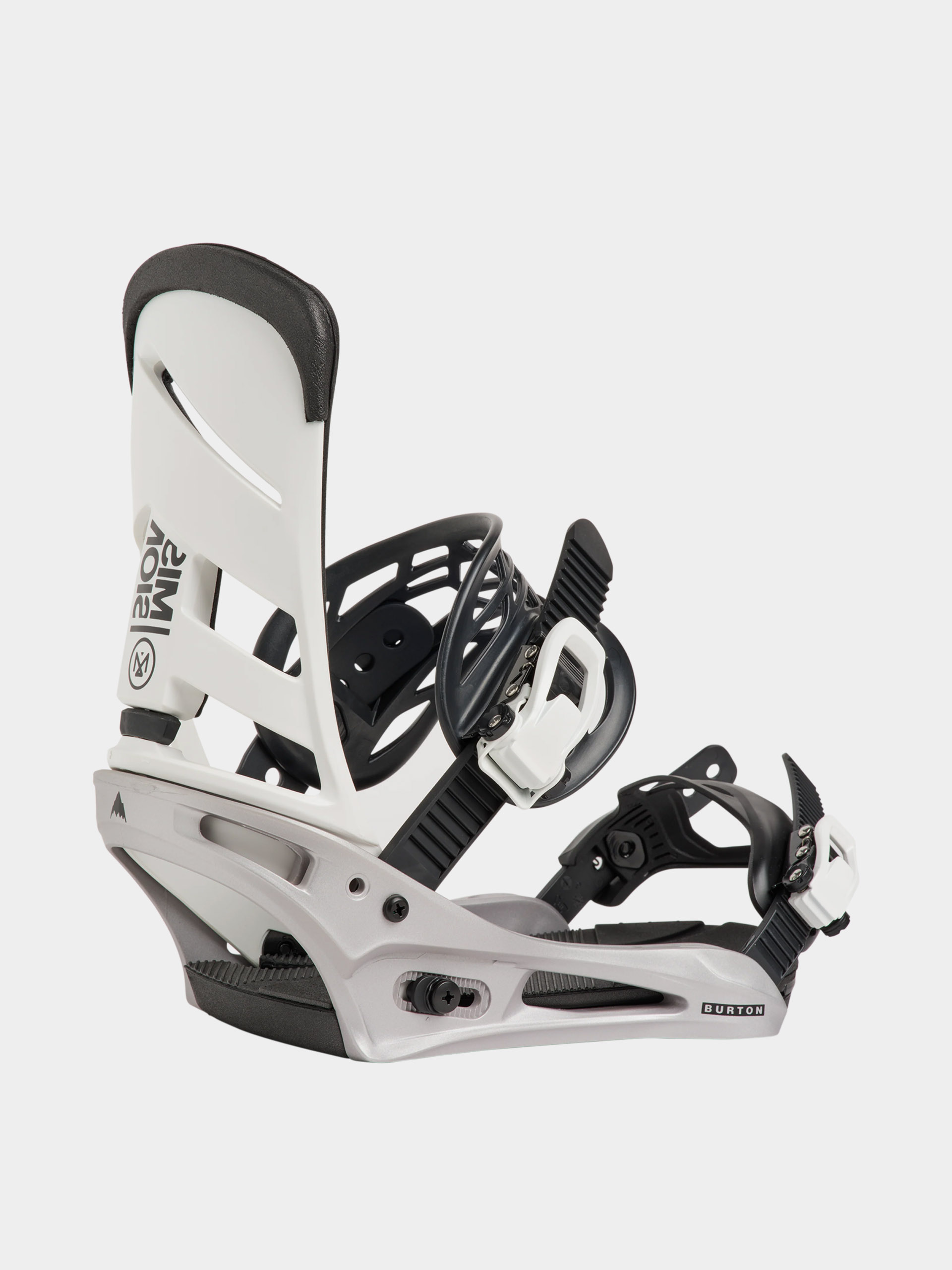 Snowboard ku00f6tu00e9s Burton Mission Re:Flex (white/silver)