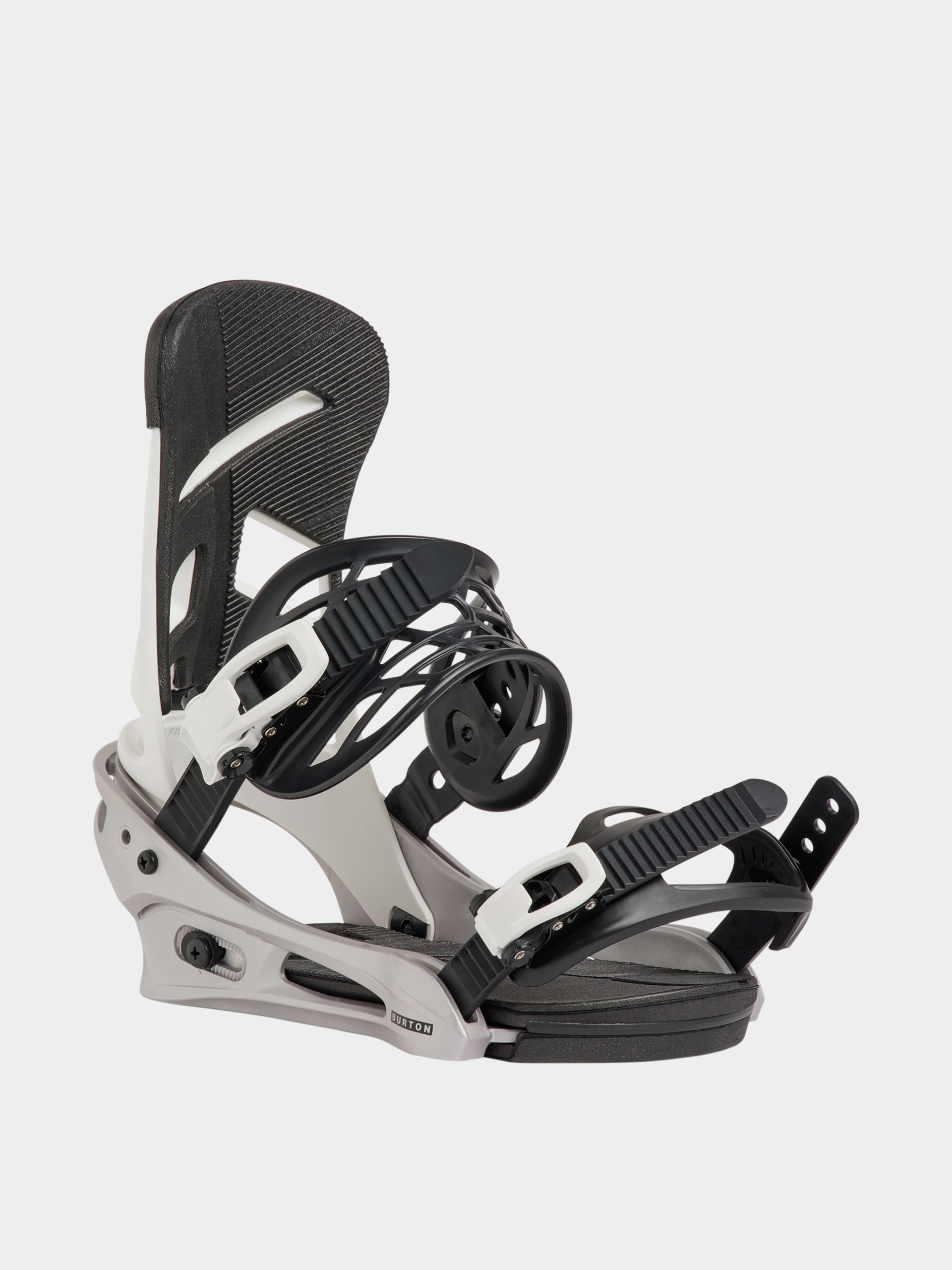 Férfi Snowboard kötés Burton Mission Re:Flex (white/silver)