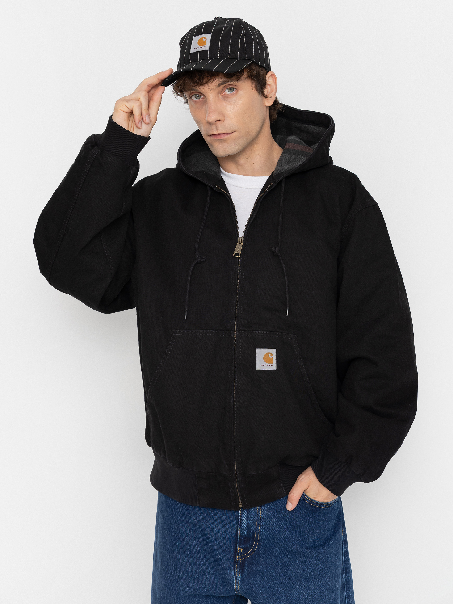 Carhartt WIP OG Active Dzseki (black/rinsed)