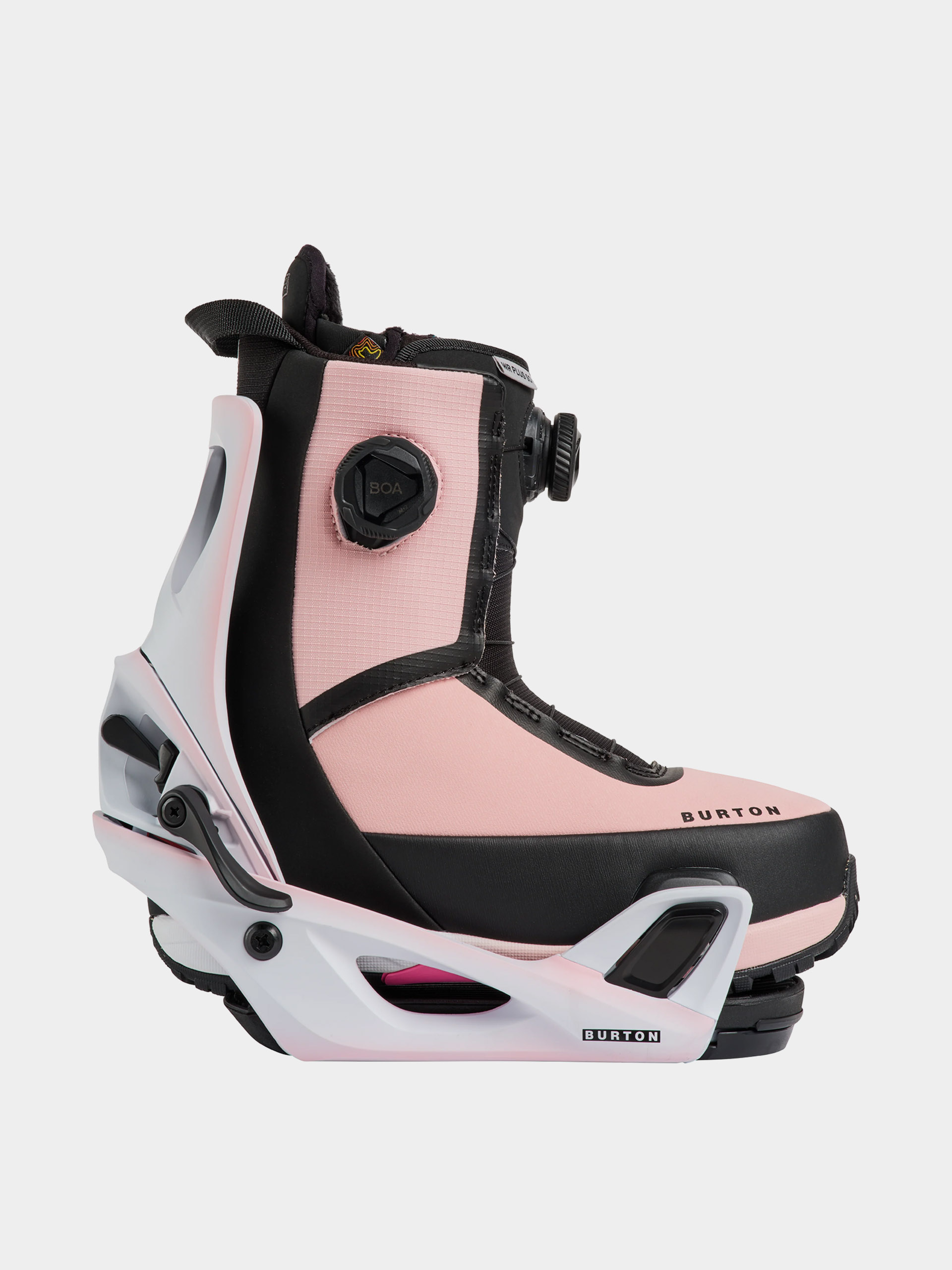Női Snowboard kötés Burton Step On Re:Flex (pink outline)