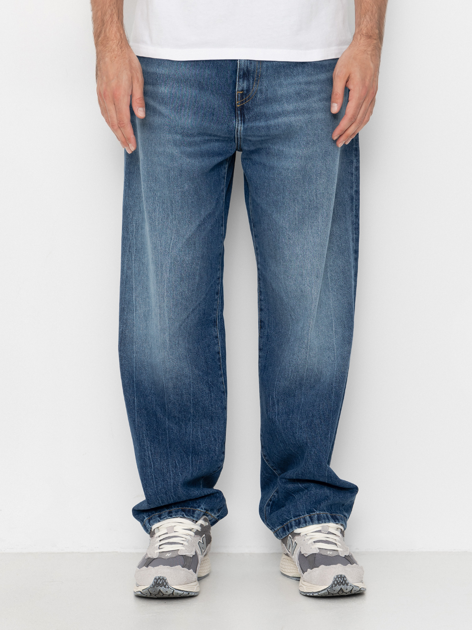 Carhartt WIP Landon Kisnadrág (blue/marble used wash)