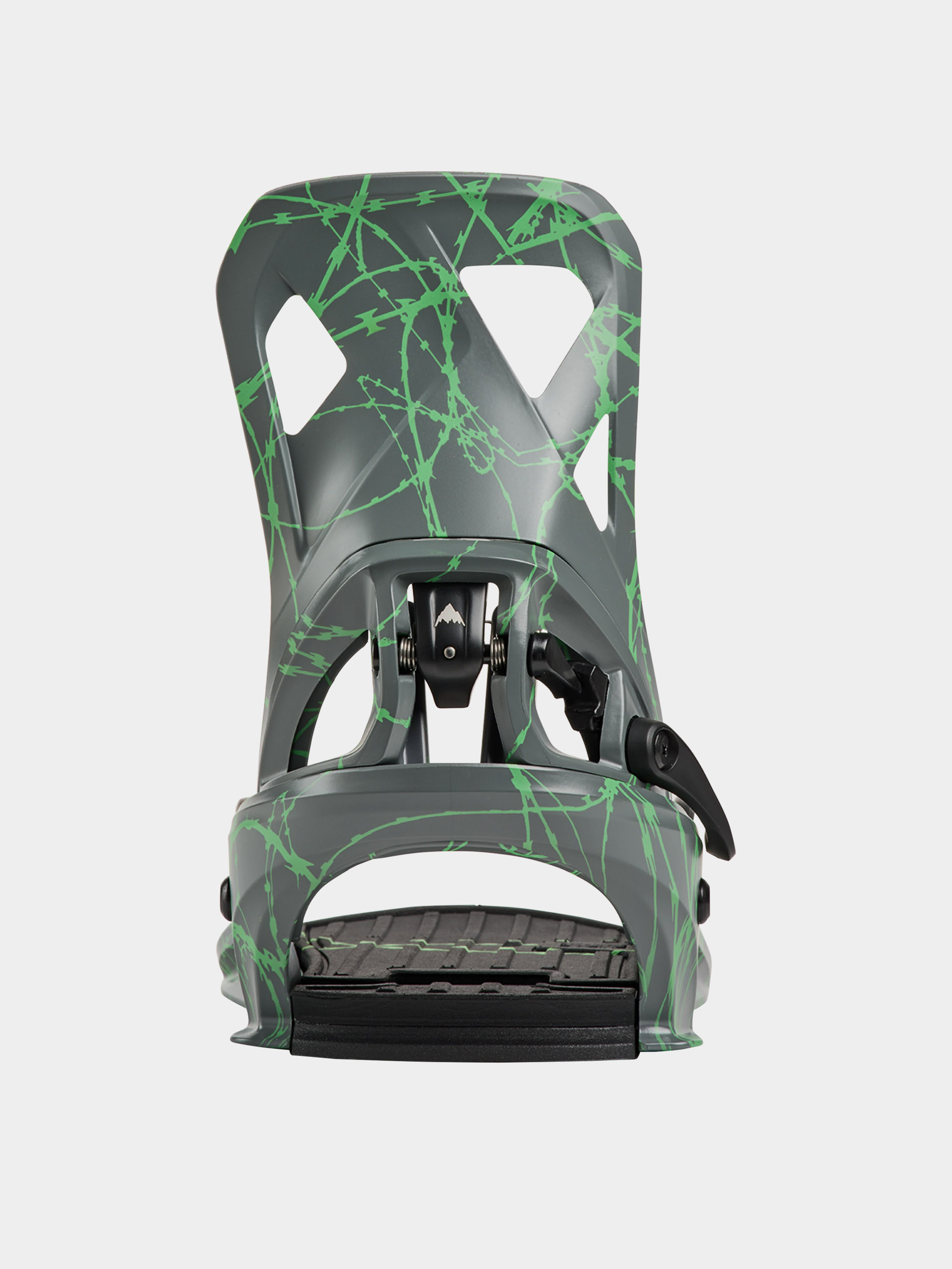 Férfi Snowboard kötés Burton Step On Re:Flex (gray/green voltage)
