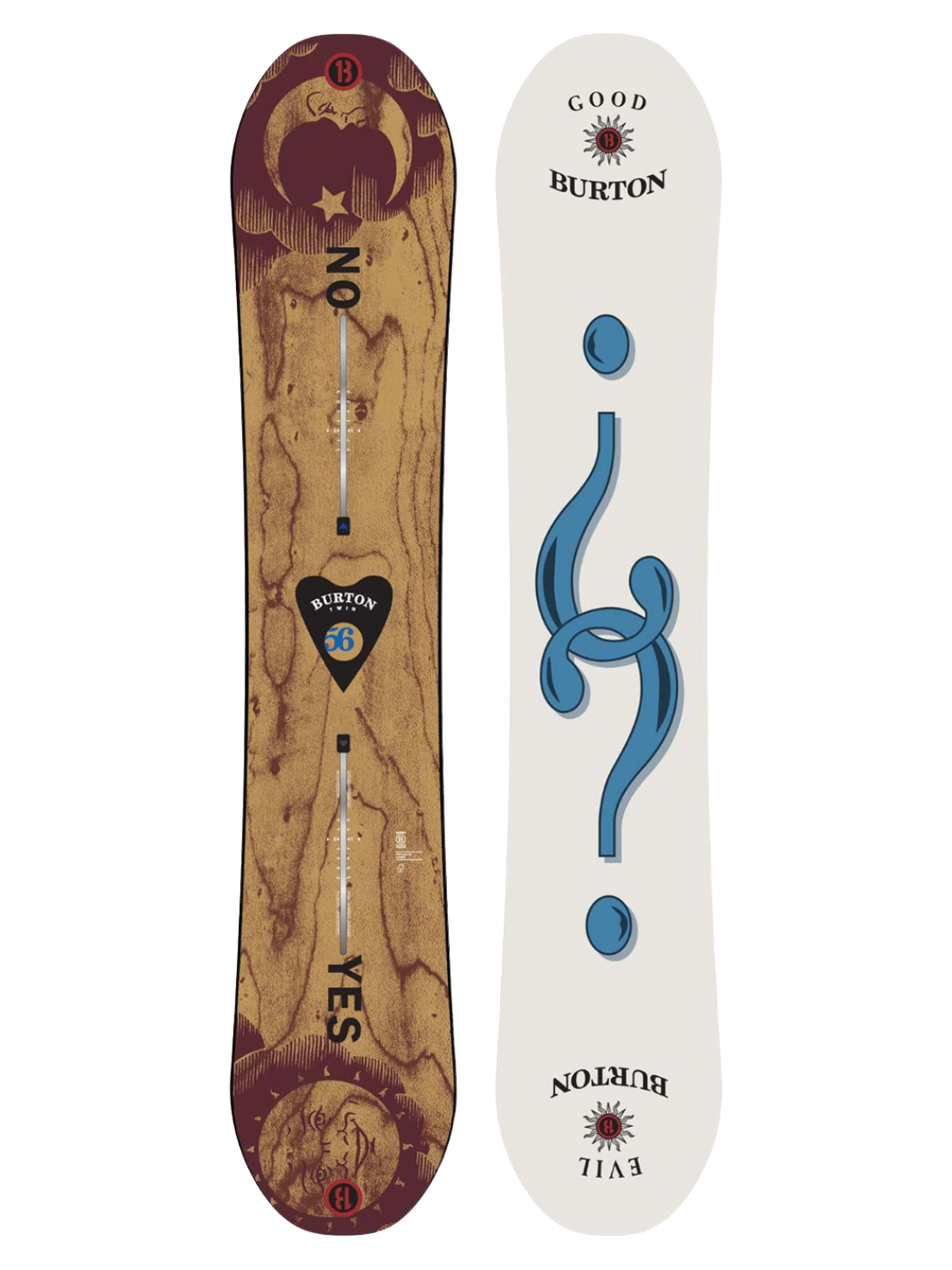 Snowboard Burton 50TH 1994 Ouija Twin