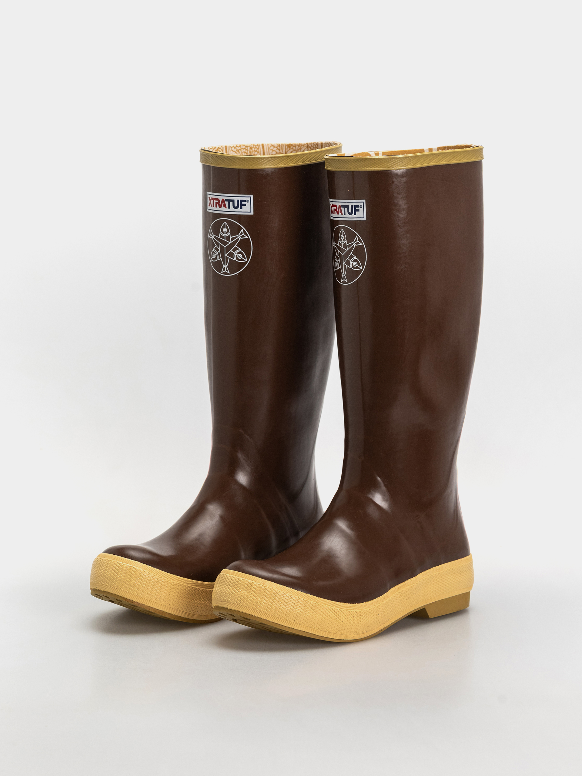 Xtratuf Salmon Sisters 15 Legacy Boot Wmn Cipők (brown tin fish)