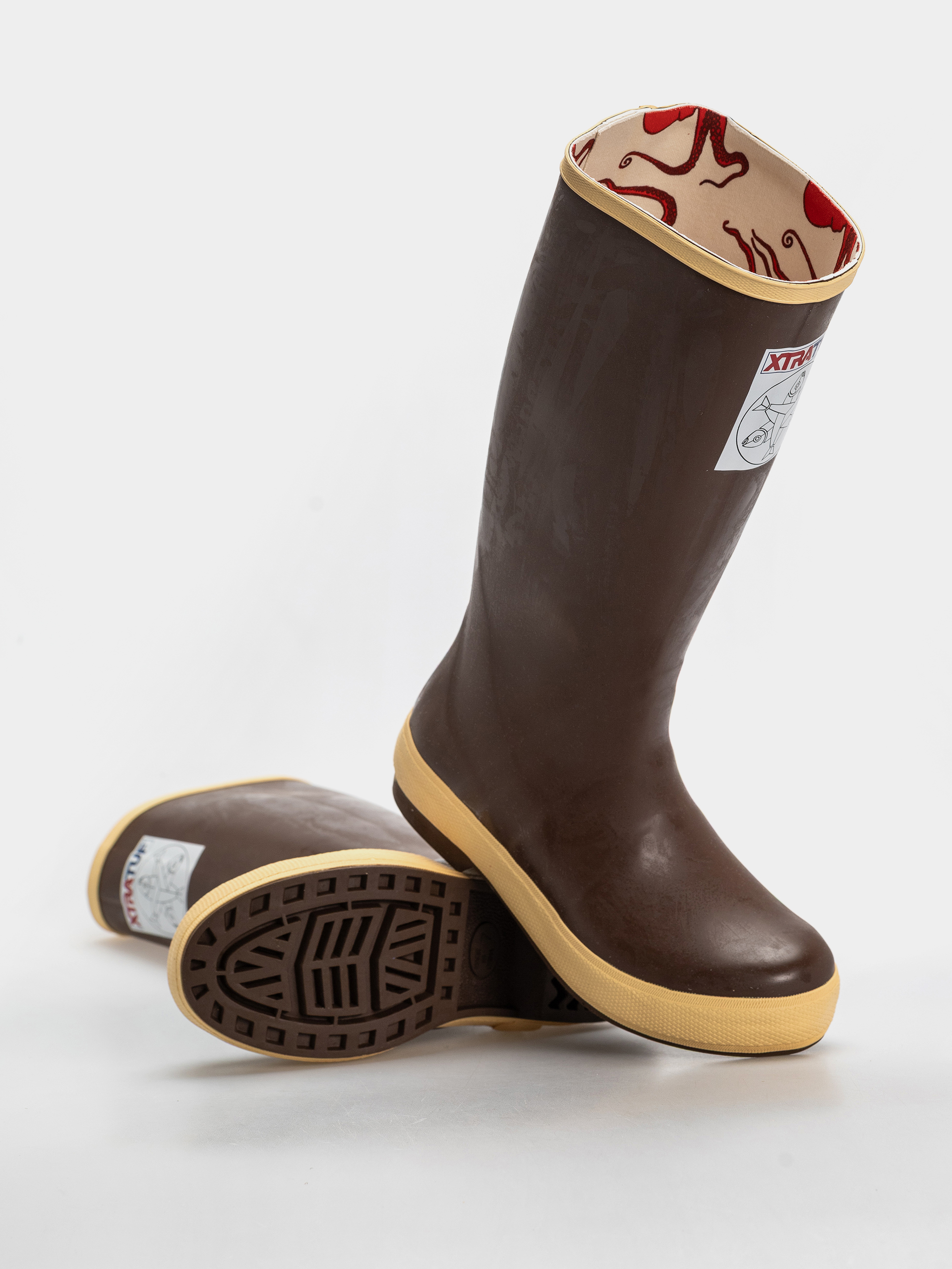 Cipők Xtratuf Salmon Sisters 15 Legacy Boot Wmn (chocolate octopus)