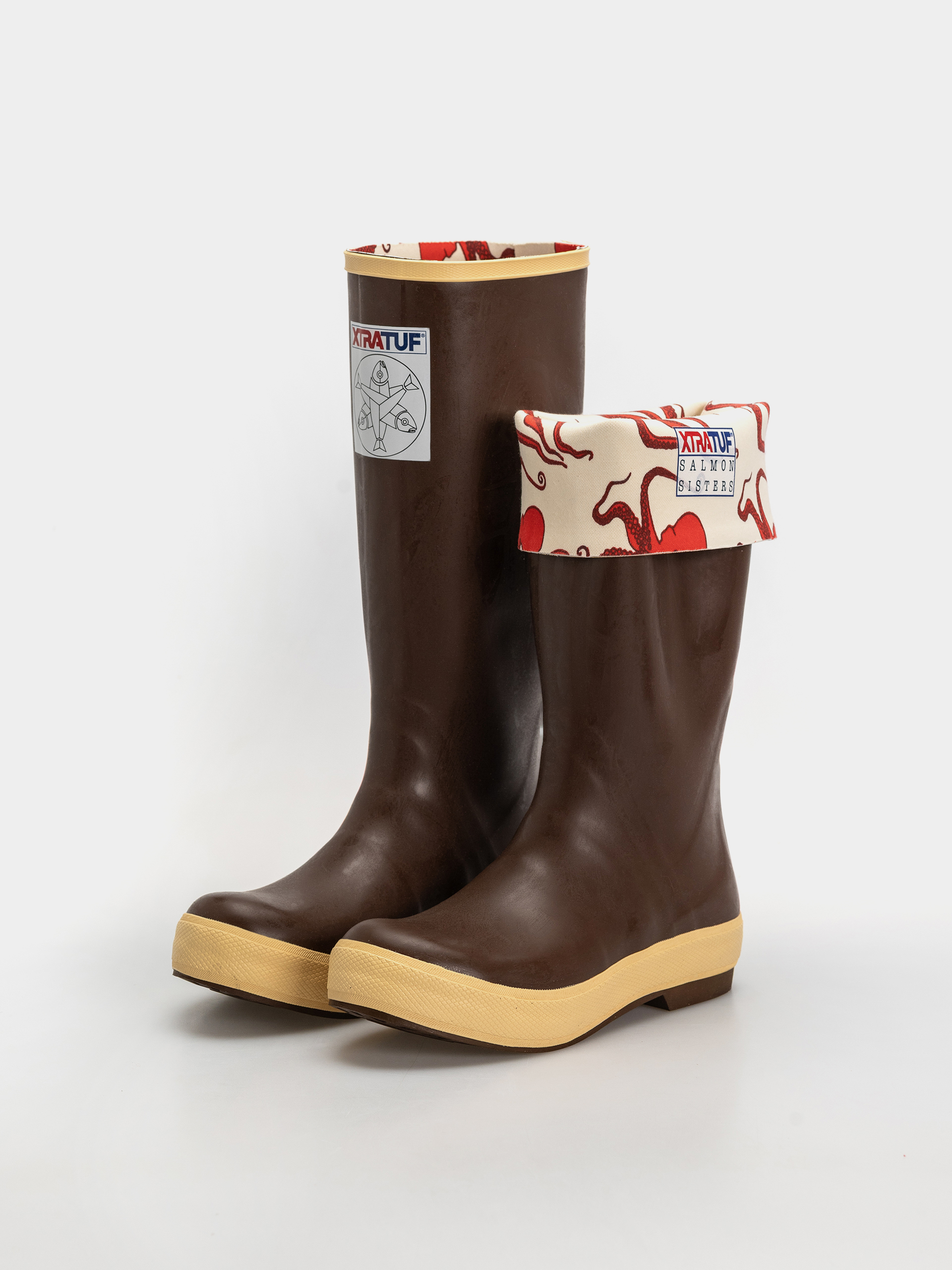 Cipők Xtratuf Salmon Sisters 15 Legacy Boot Wmn (chocolate octopus)