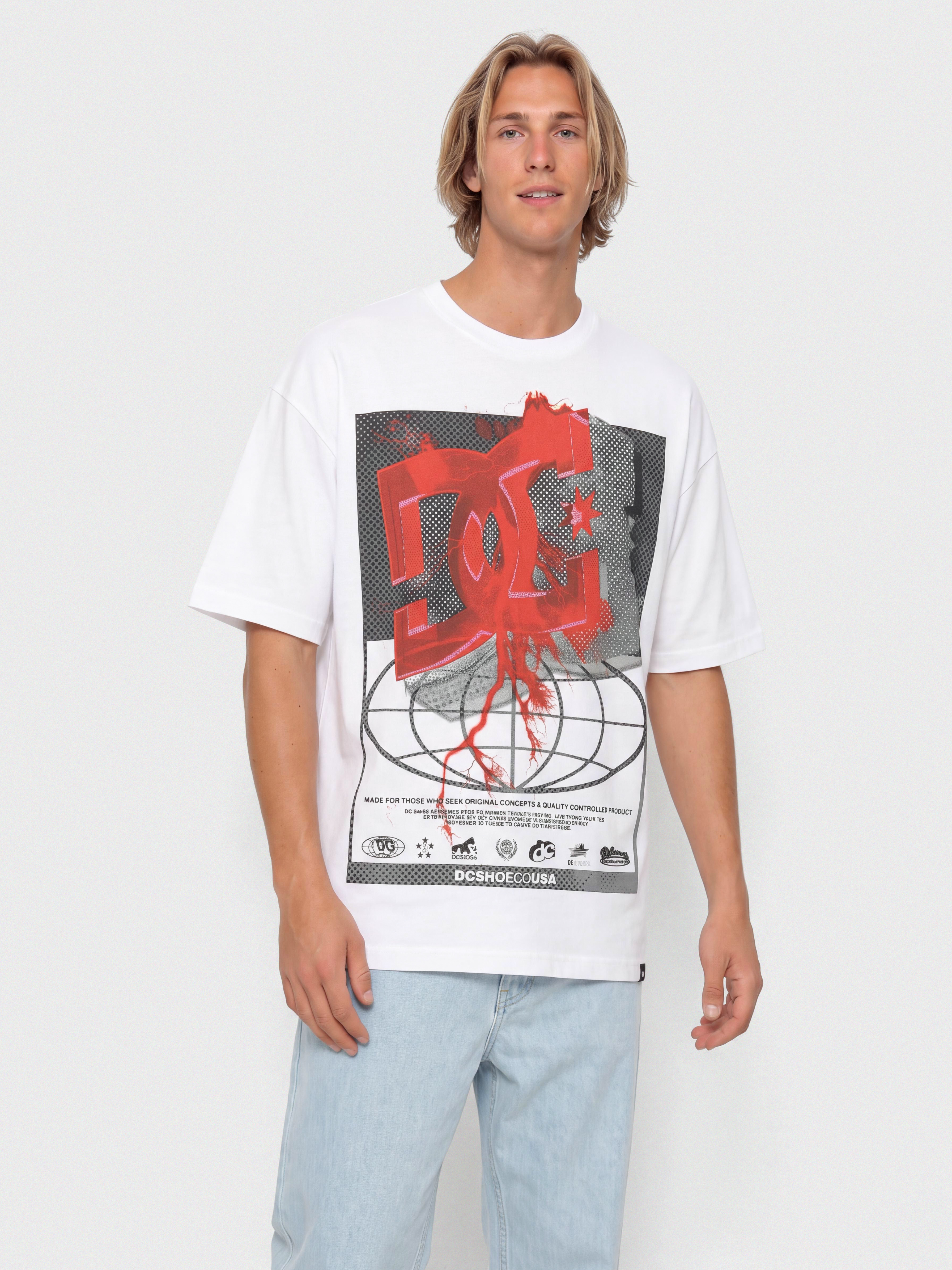 DC Global Storm Póló (white)