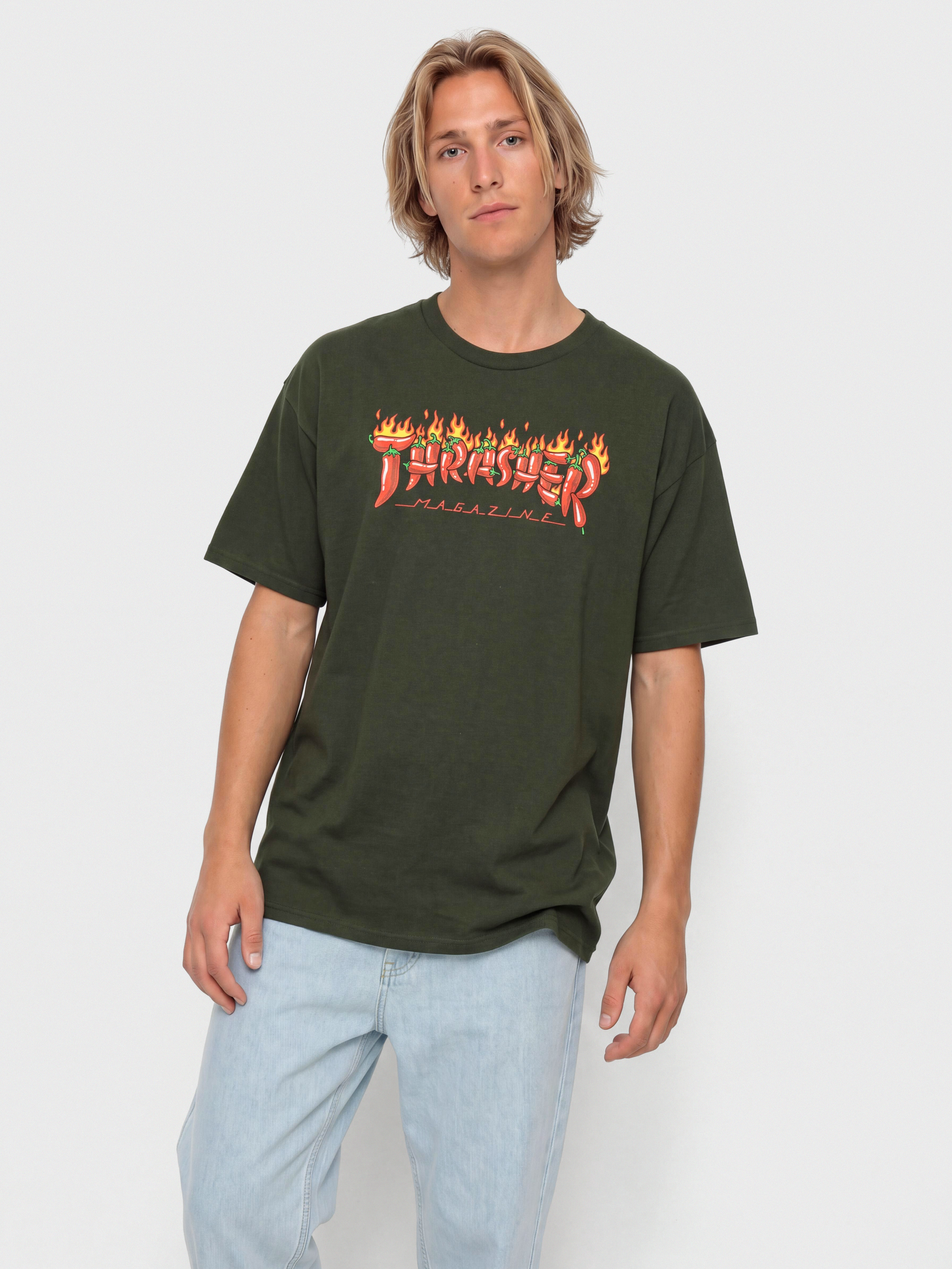 Póló Thrasher Fuego (forest green)