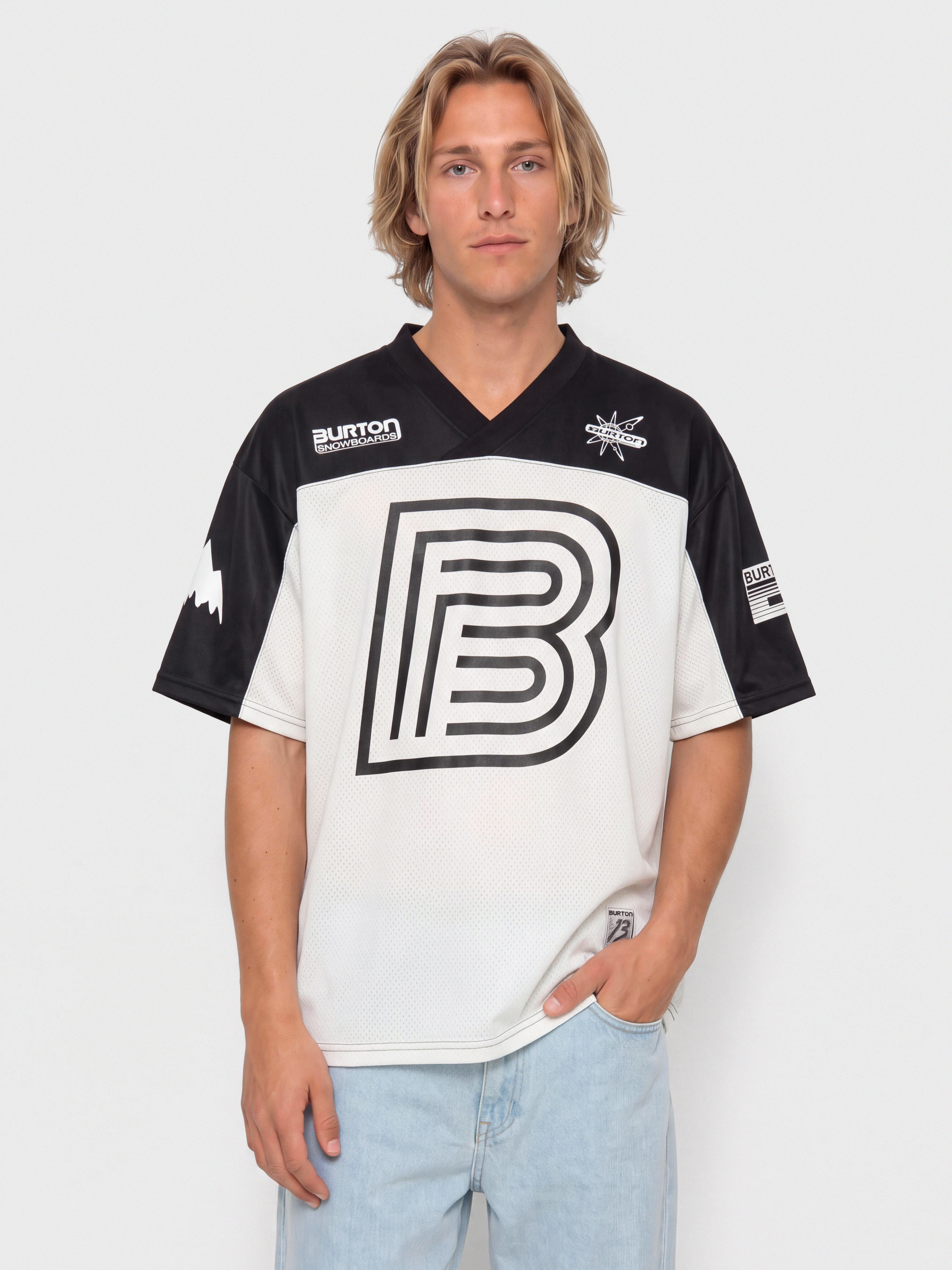 Pu00f3lu00f3 Burton X Zeb Jersey (stout white/true black)