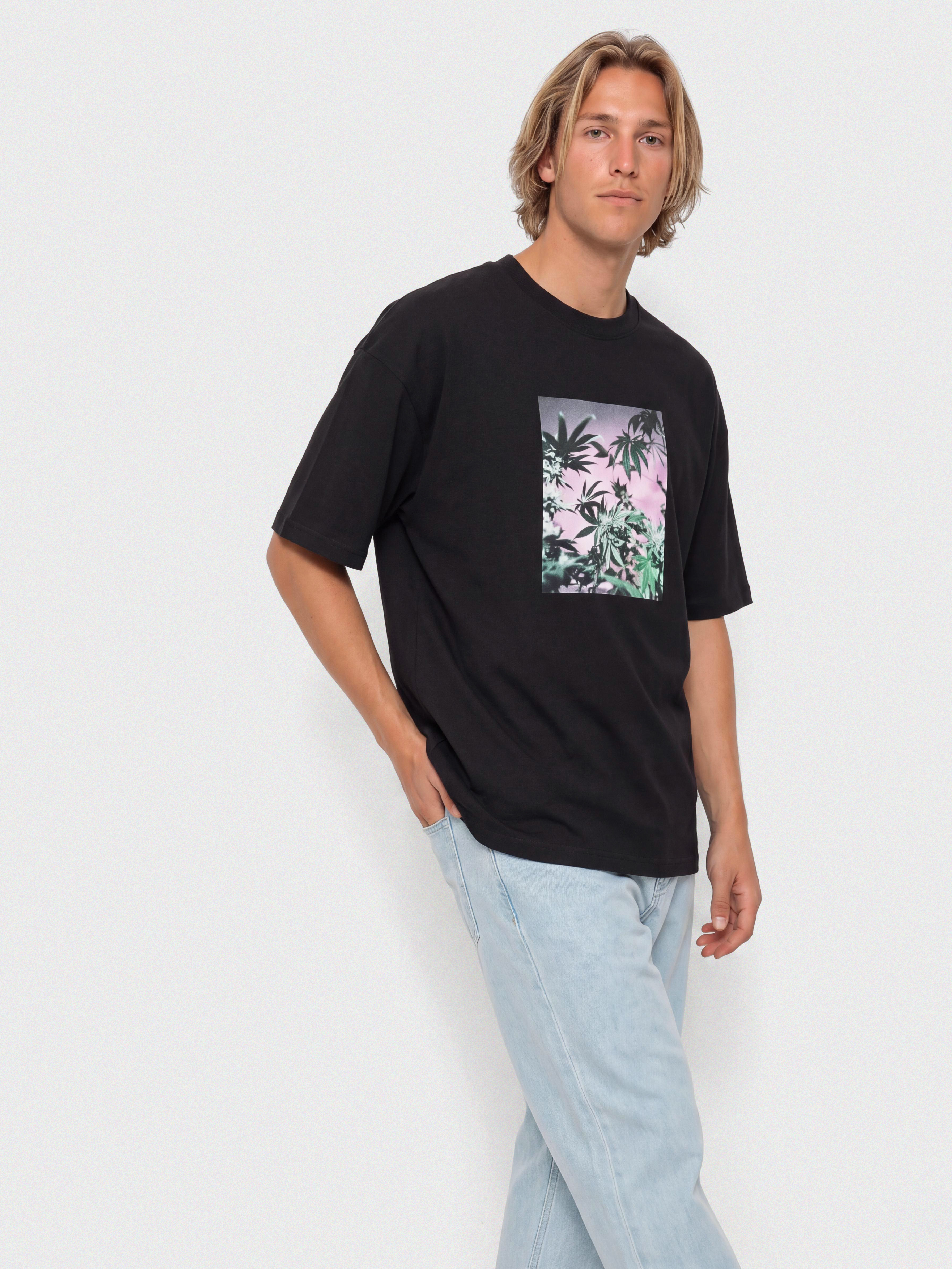 Poetic Collective Coloured Cannabis Series 2 Póló (black)
